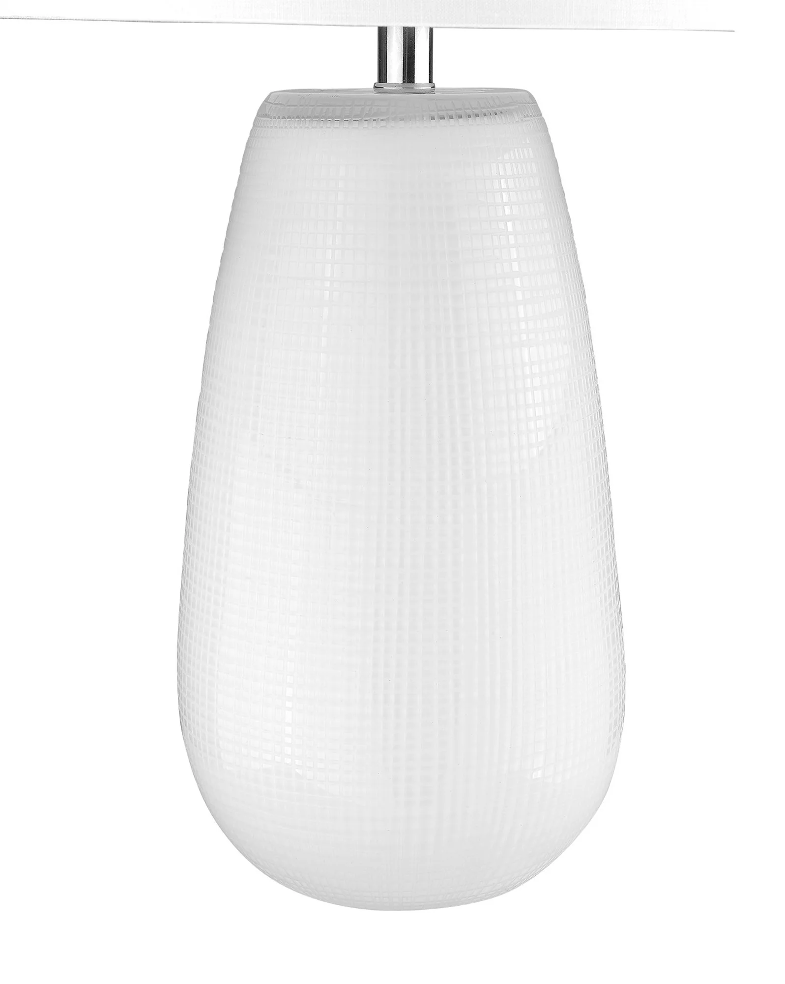 Trend Home 1-Light White Table Lamp By Homeroots - 399163 - Image 4