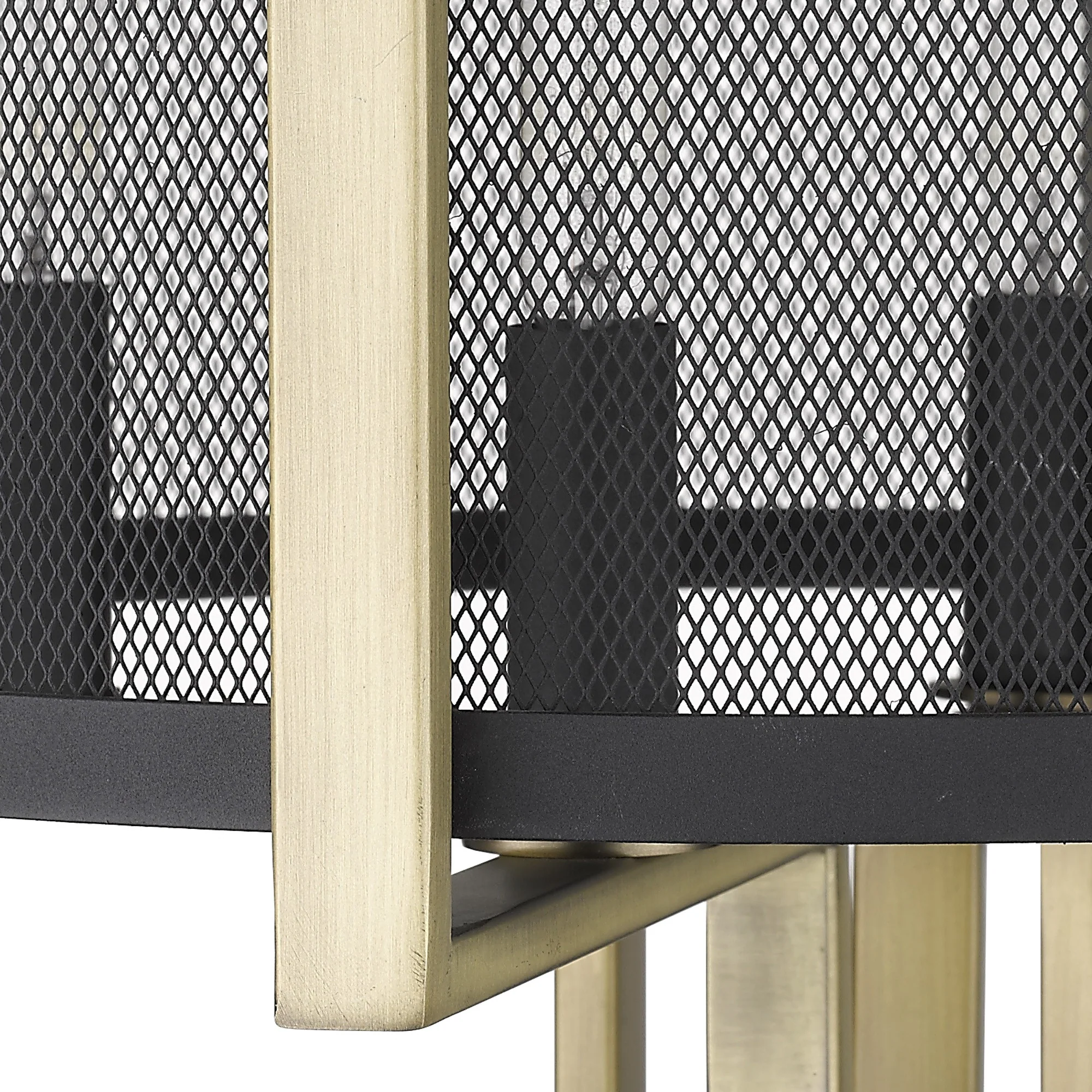 Trend Home 4-Light Matte Black Table Lamp By Homeroots - Image 5
