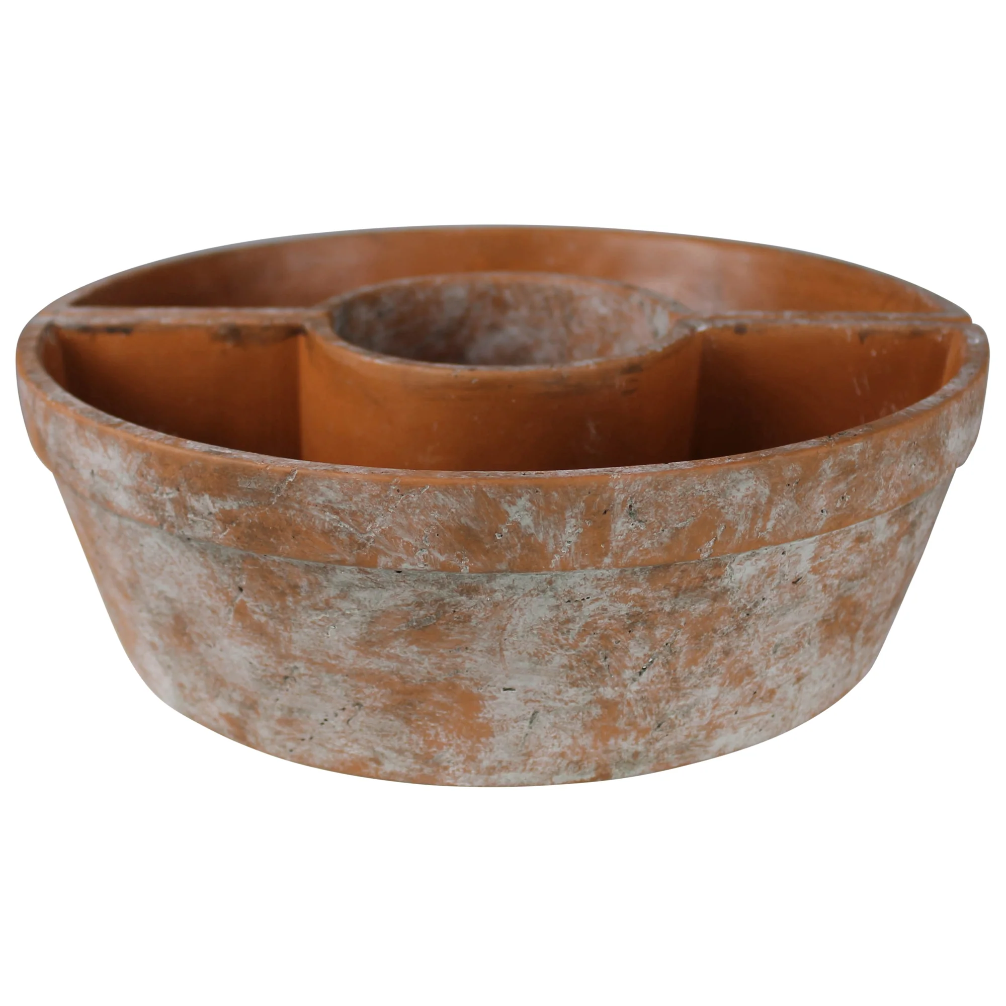Tresco Rustic Half Round Planter, Cement Set Of 2 By HomArt - Image 3