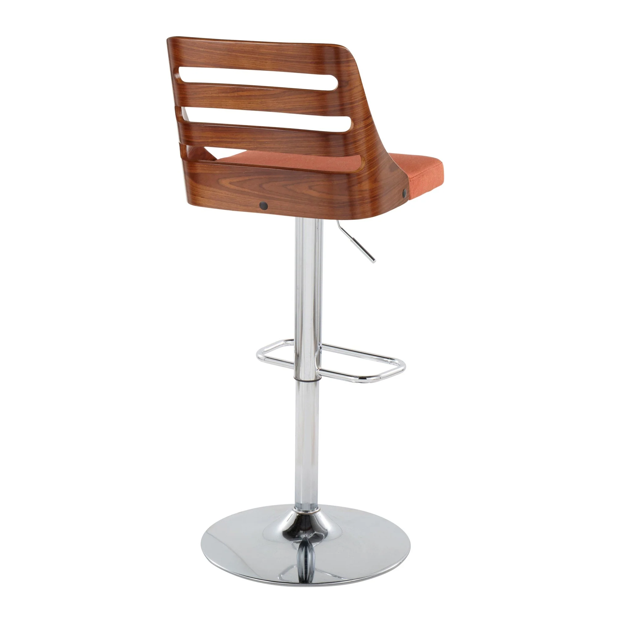 Trevi Adjustable Barstool - Set of 2 By LumiSource - BS-TREVI-RR2 WLO2 - Image 8