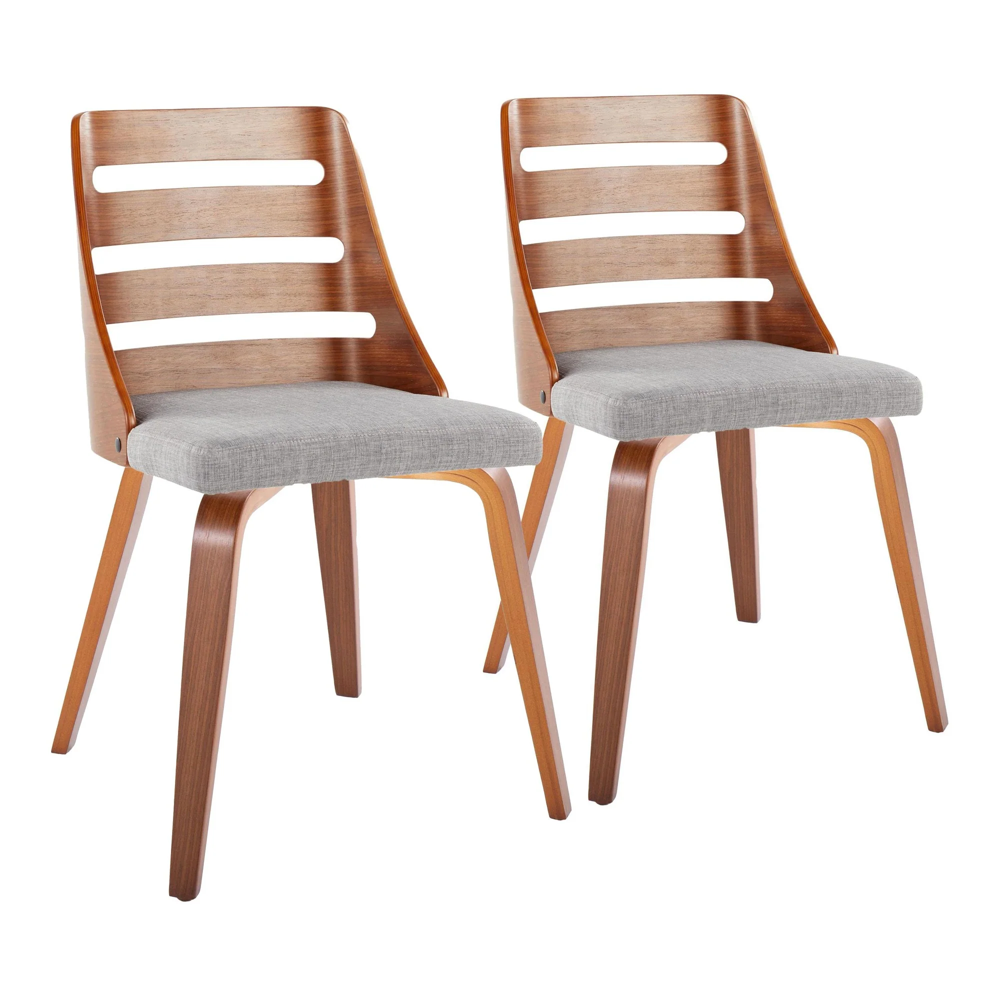 Trevi Chair - Set of 2 By LumiSource - CH-TRV-HLBW2 WLWLGY2 - Image 3