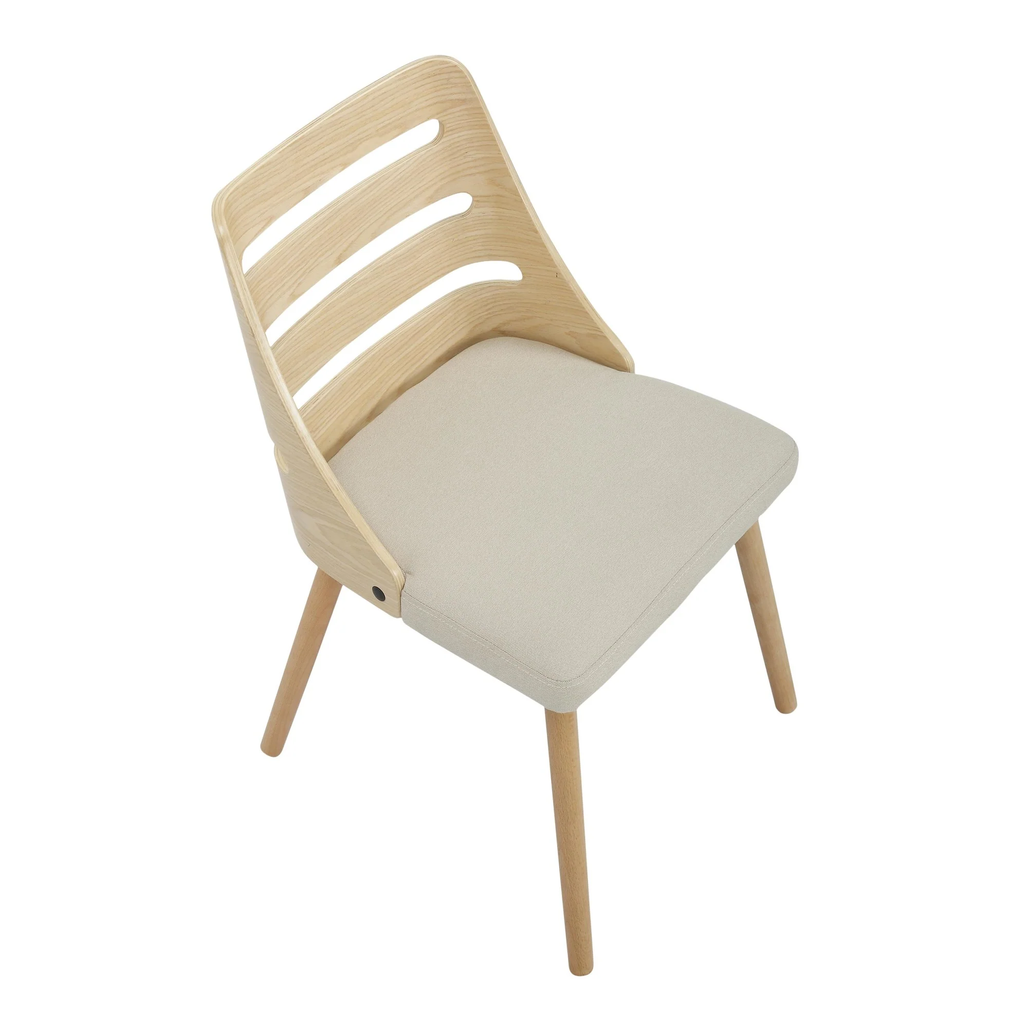 Trevi Chair - Set of 2 Cream By LumiSource - Image 7