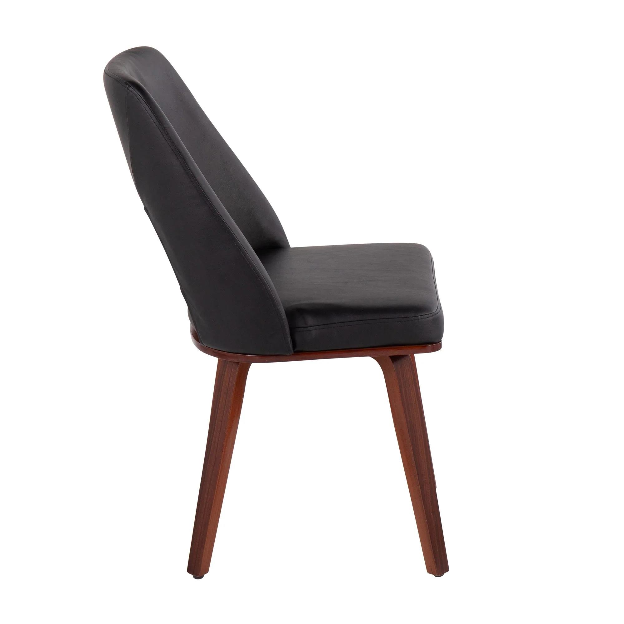 Triad Upholstered Chair - Set of 2 Black By LumiSource - Image 6