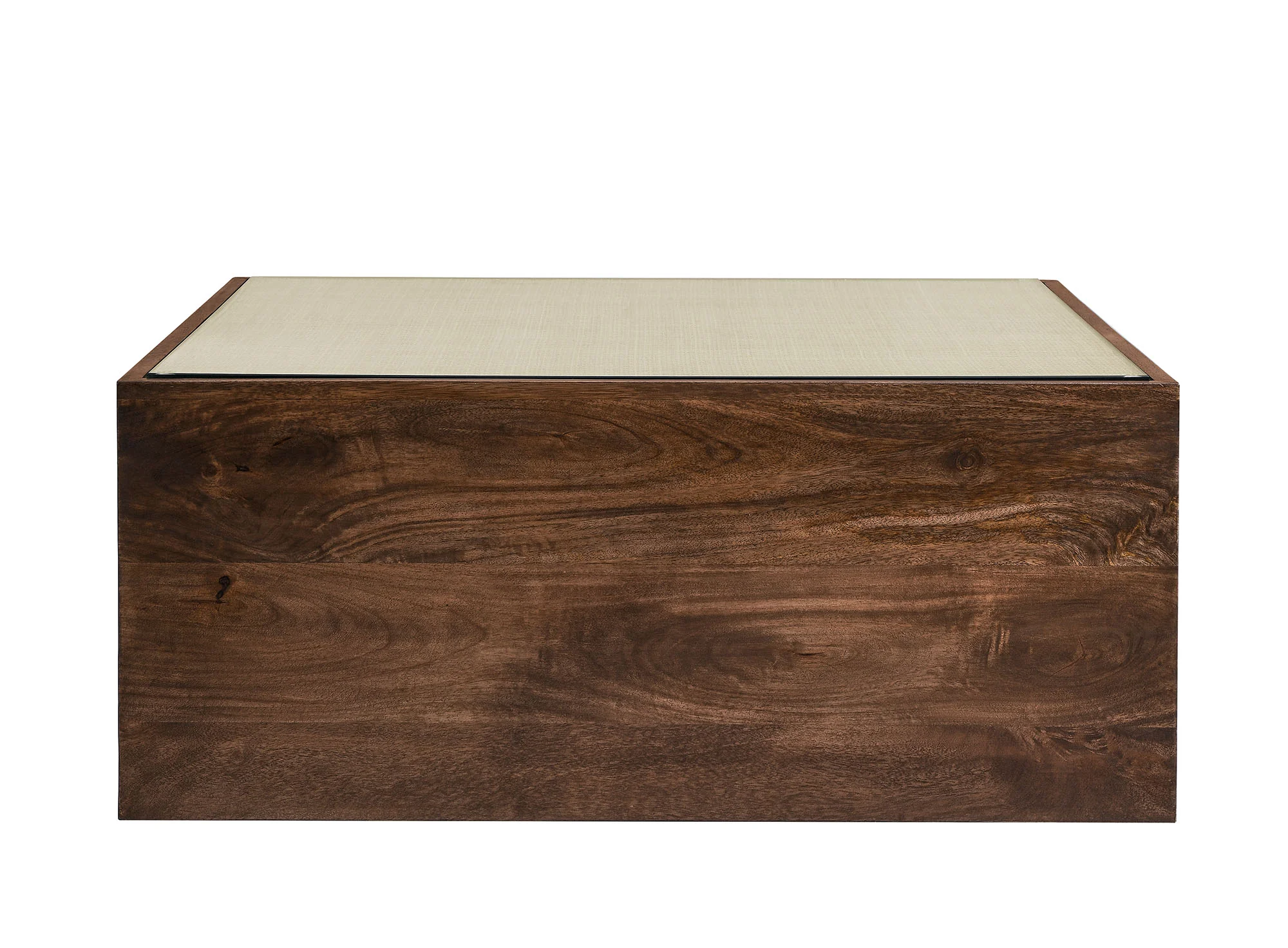 Truett Square Wood Rattan Coffee Table by Modway - Image 3