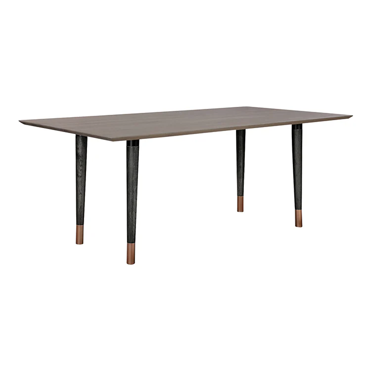 Turin Rustic 2 piece set with Dining Table and Sideboard in Black Brushed By Armen Living - Image 7
