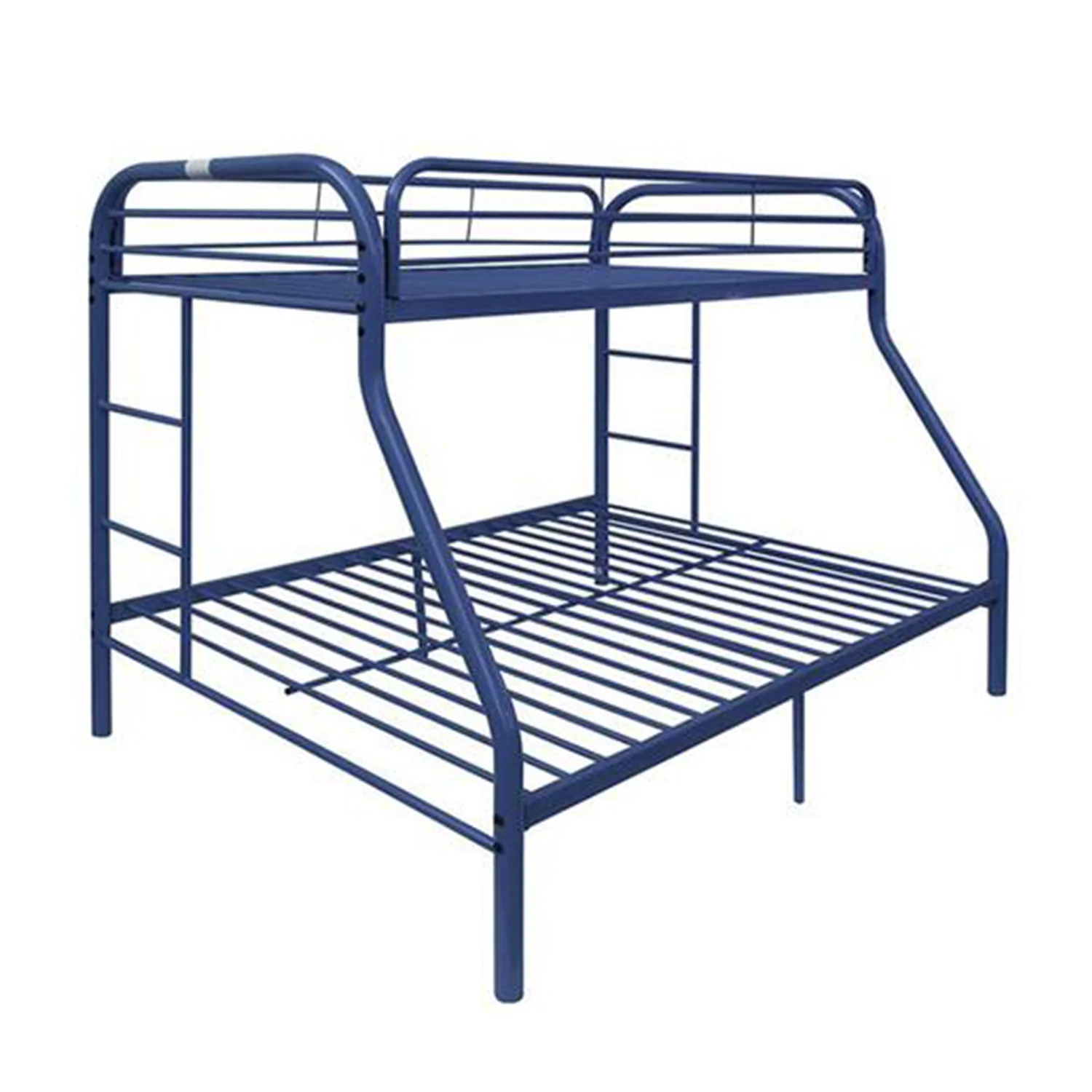 Twin Over Full Black Metal Tube Bunk Bed By Homeroots - Image 3
