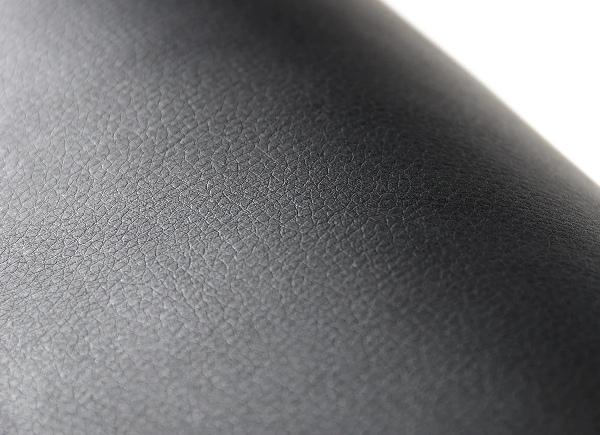 Two 38' Black Leatherette And Metal Dining Chairs By Homeroots - Image 2
