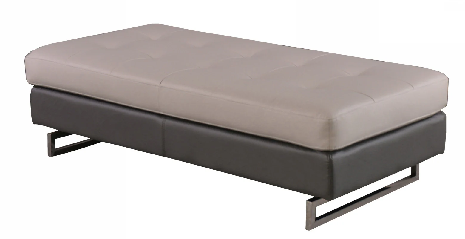 Twoto Tone Ottoman By Homeroots - Image 3