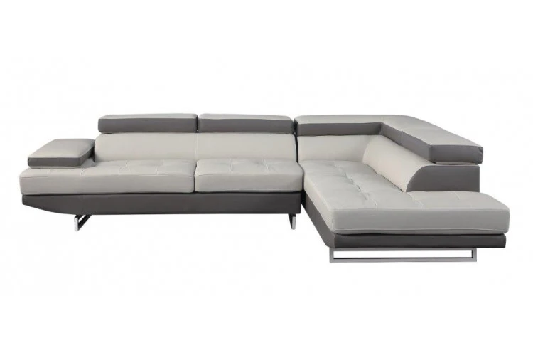 Twoto Tone Sectional RAF By Homeroots - Image 2