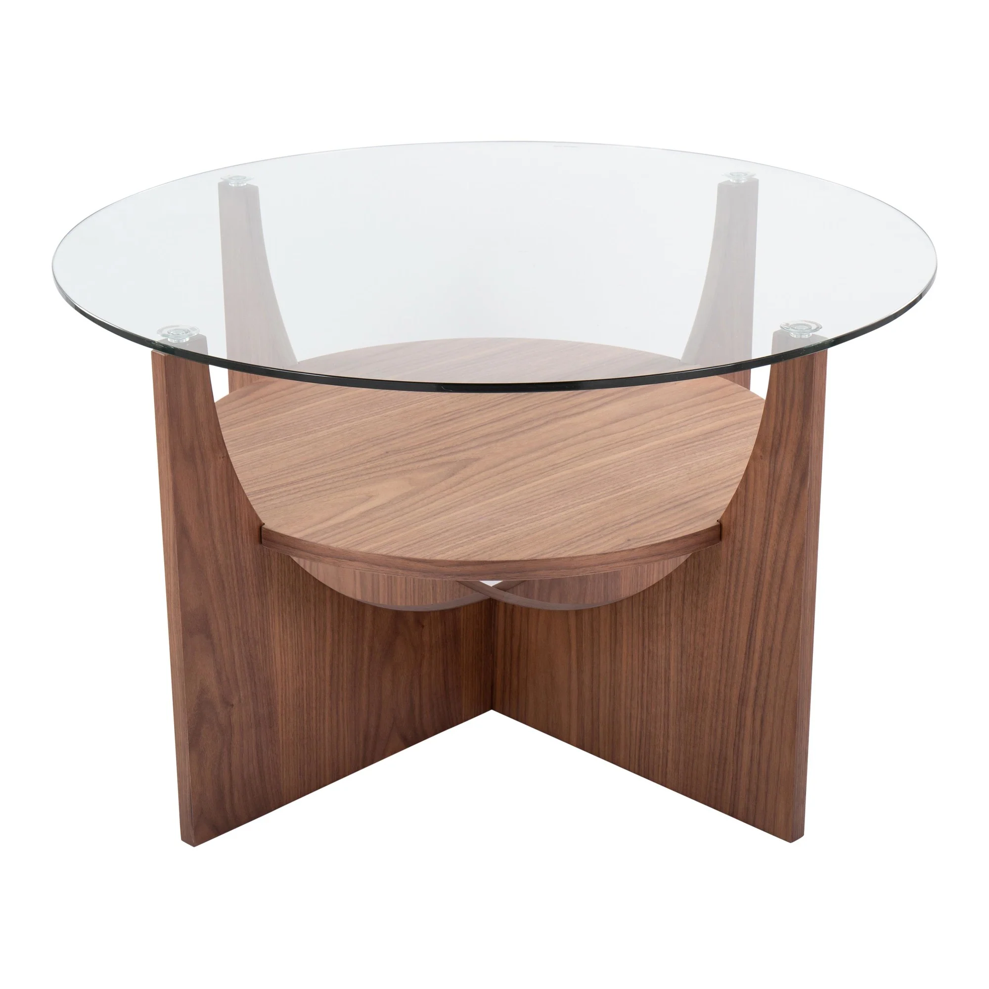 U-Shaped Coffee Table Transparent By LumiSource - Image 12