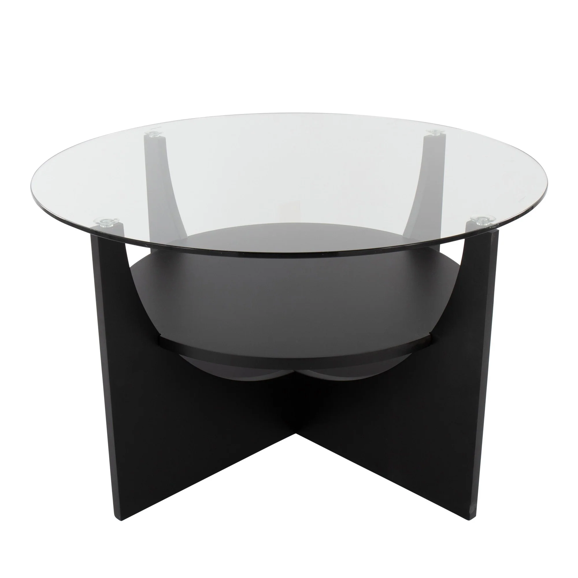 U-Shaped Coffee Table Transparent By LumiSource - Image 4