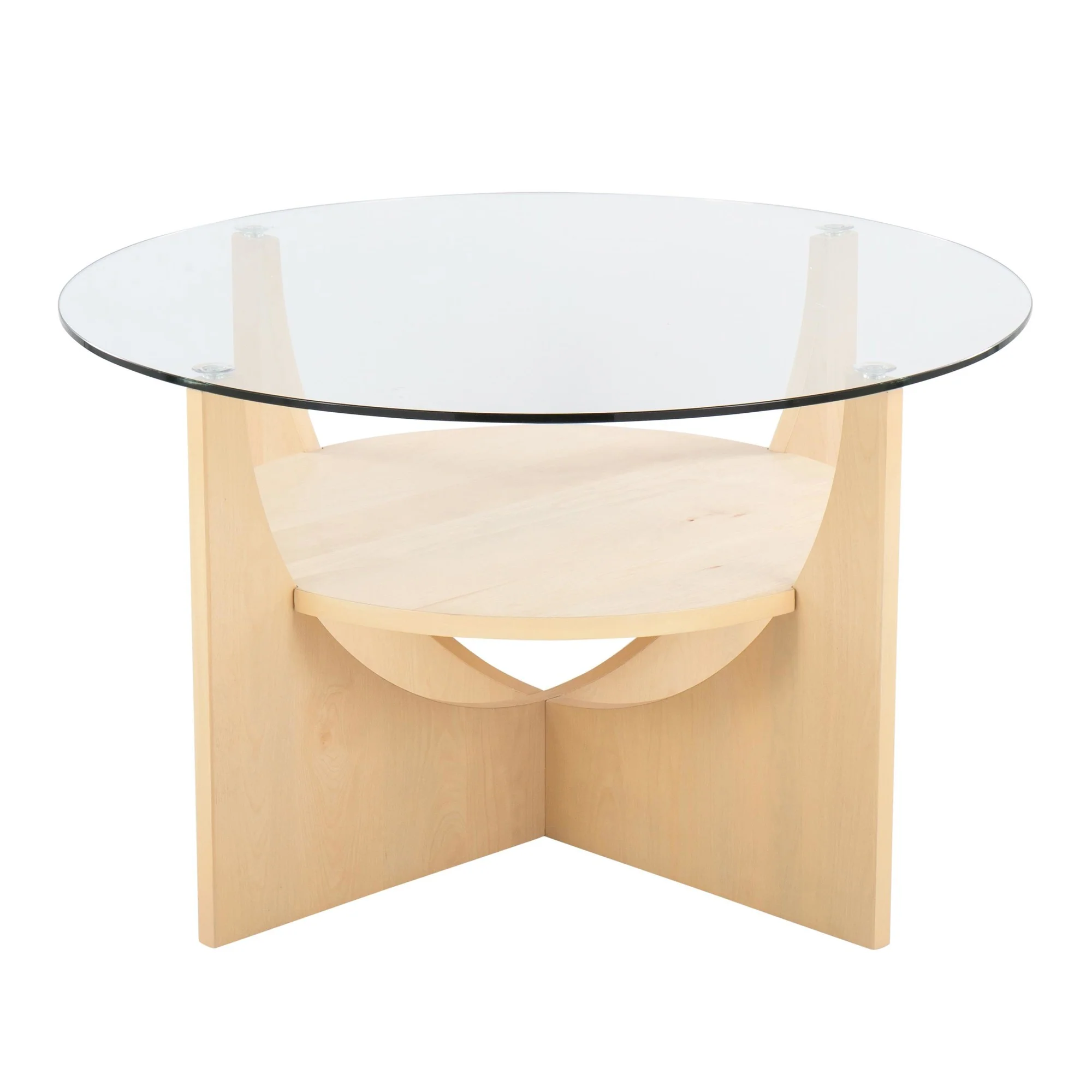 U-Shaped Coffee Table Transparent By LumiSource - Image 5