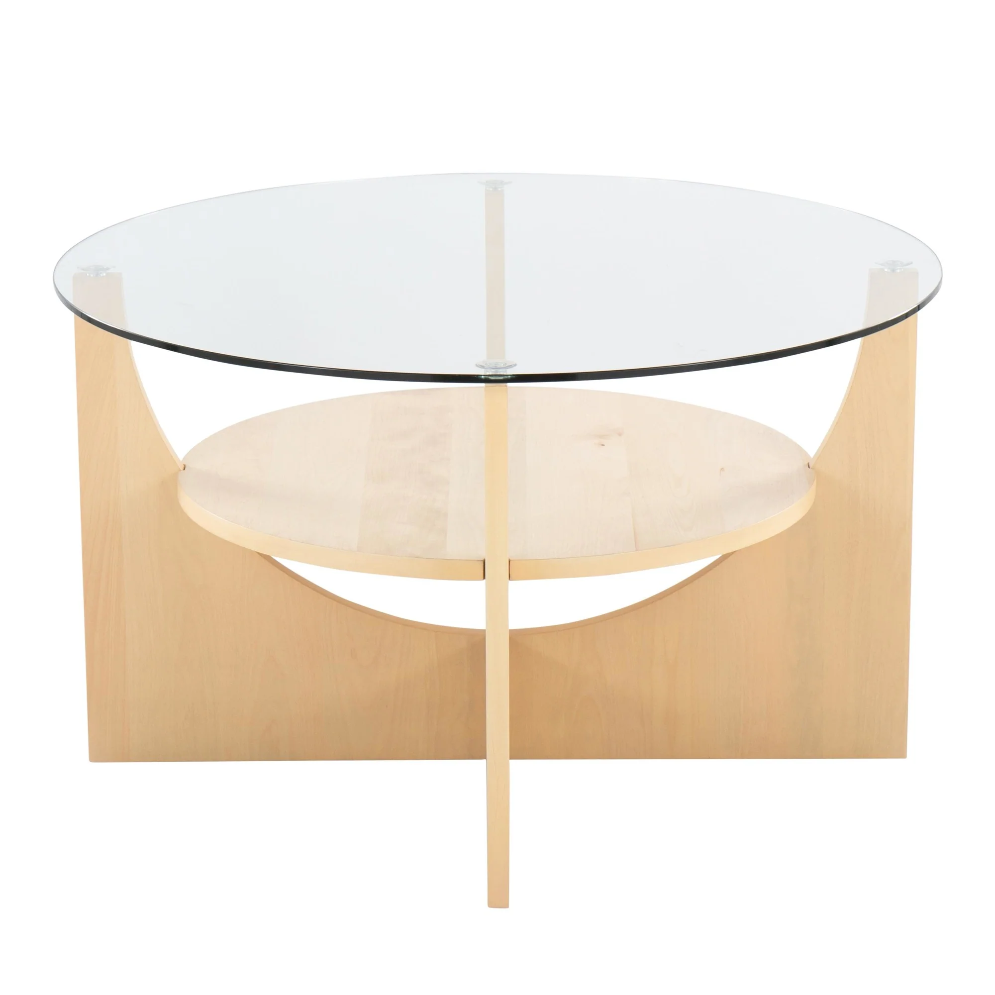 U-Shaped Coffee Table Transparent By LumiSource - Image 7