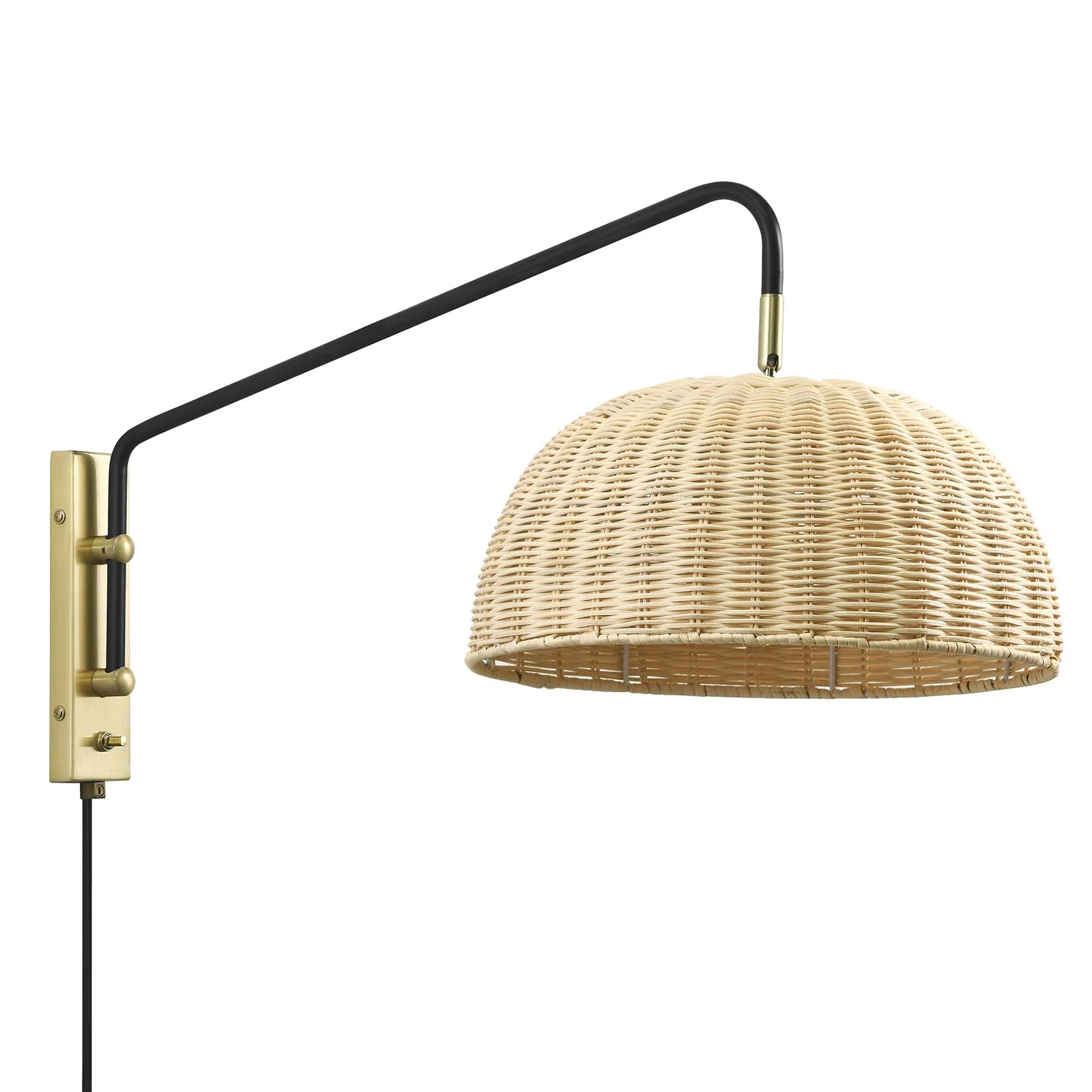 Ulani Rattan Wall Sconce By Modway - EEI-6256 - Image 2