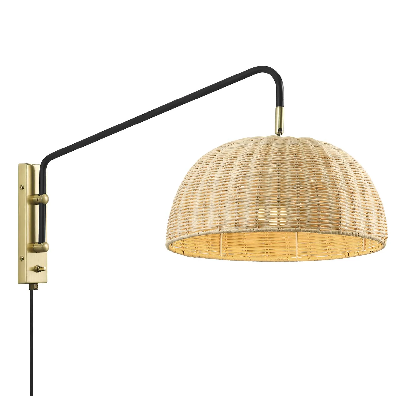 Ulani Rattan Wall Sconce By Modway - EEI-6256 - Image 3