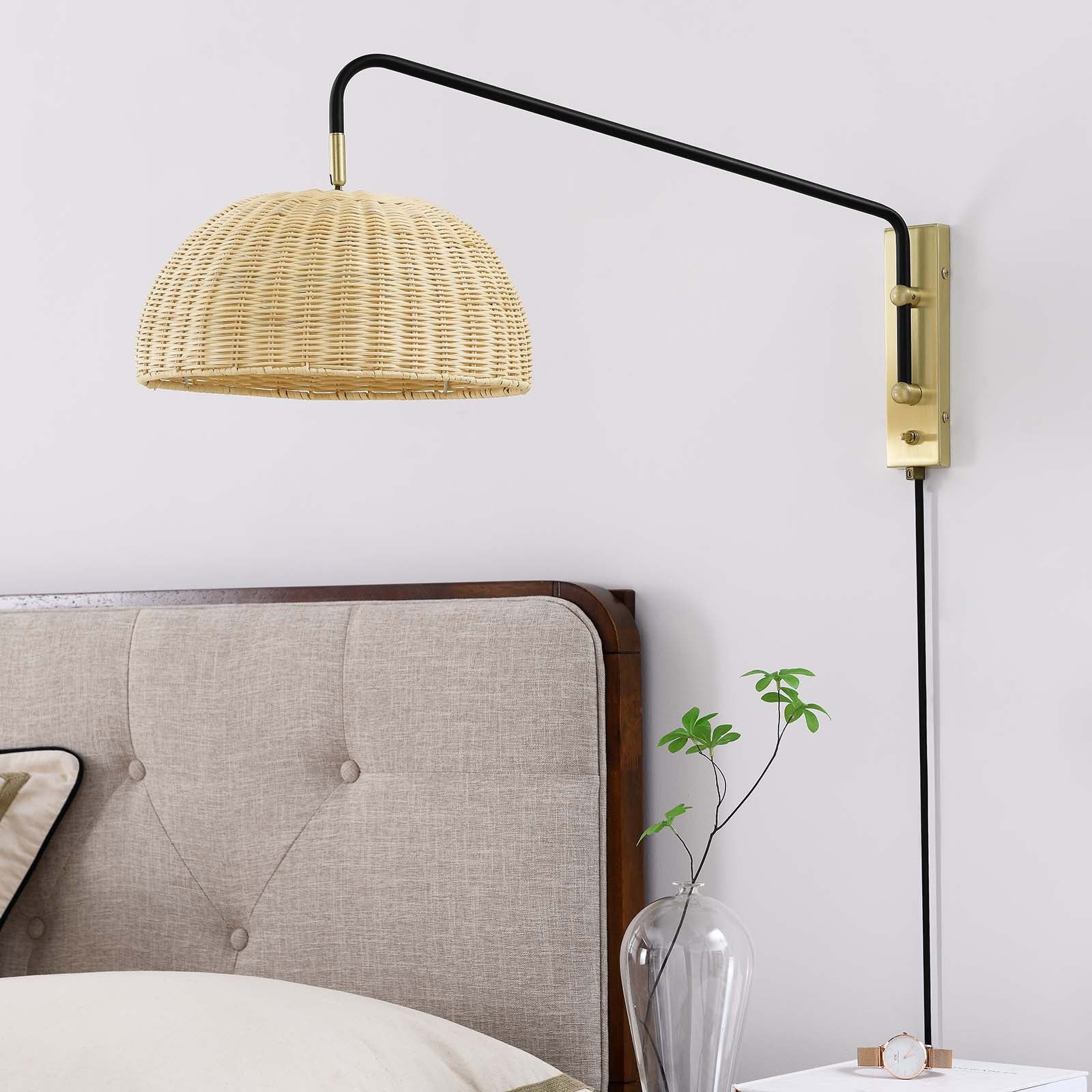 Ulani Rattan Wall Sconce By Modway - EEI-6256 - Image 8