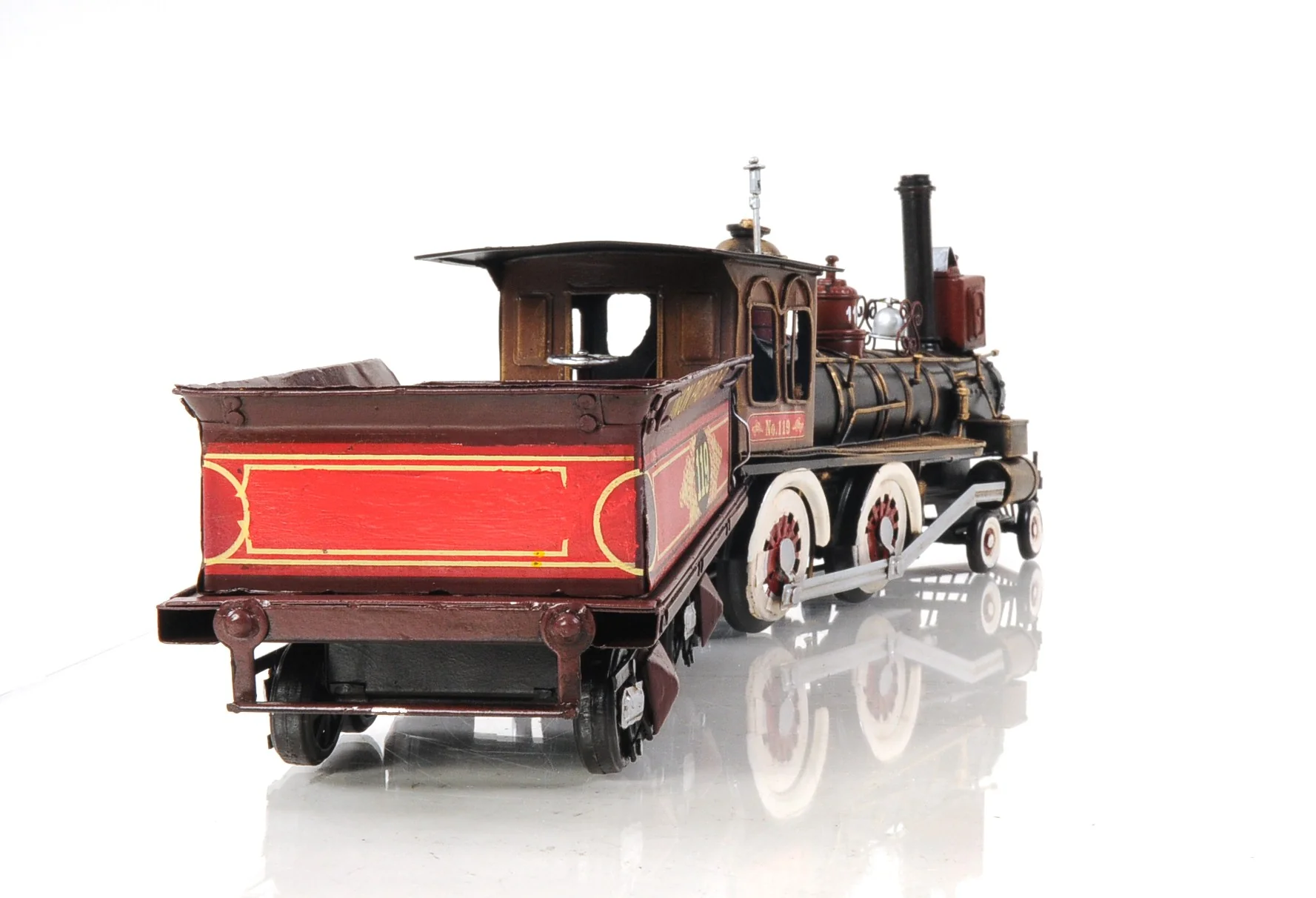 Union Pacific Locomotive Sculpture By Homeroots - Image 2