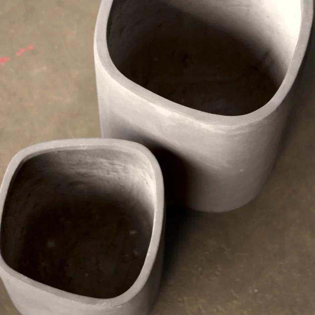 Urbano Tombo Tall Planters, Set Of 2 By Gold Leaf Design Group - Image 3