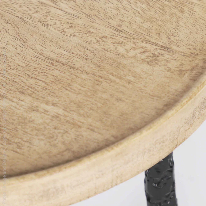Valea Round Side Table By Texture Designideas - Image 3