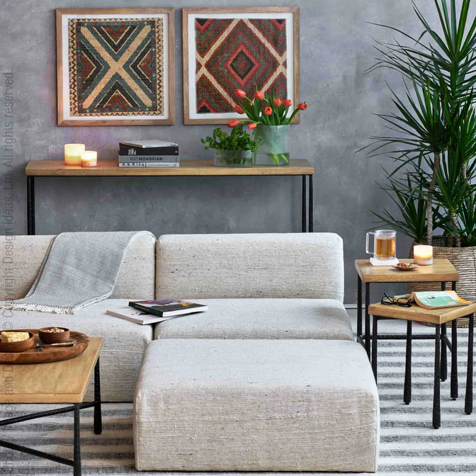 Valea Square Side Table-Set/2 By Texture Designideas - Image 3