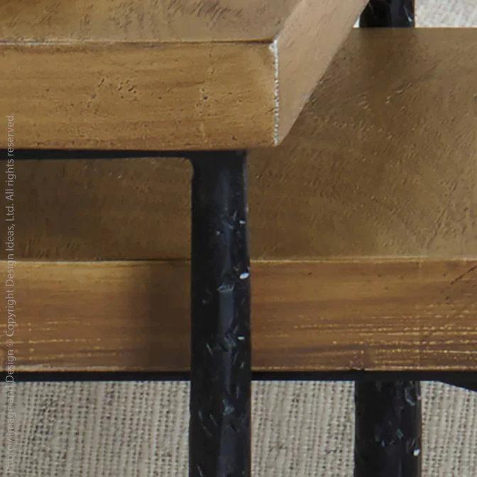 Valea Square Side Table-Set/2 By Texture Designideas - Image 4
