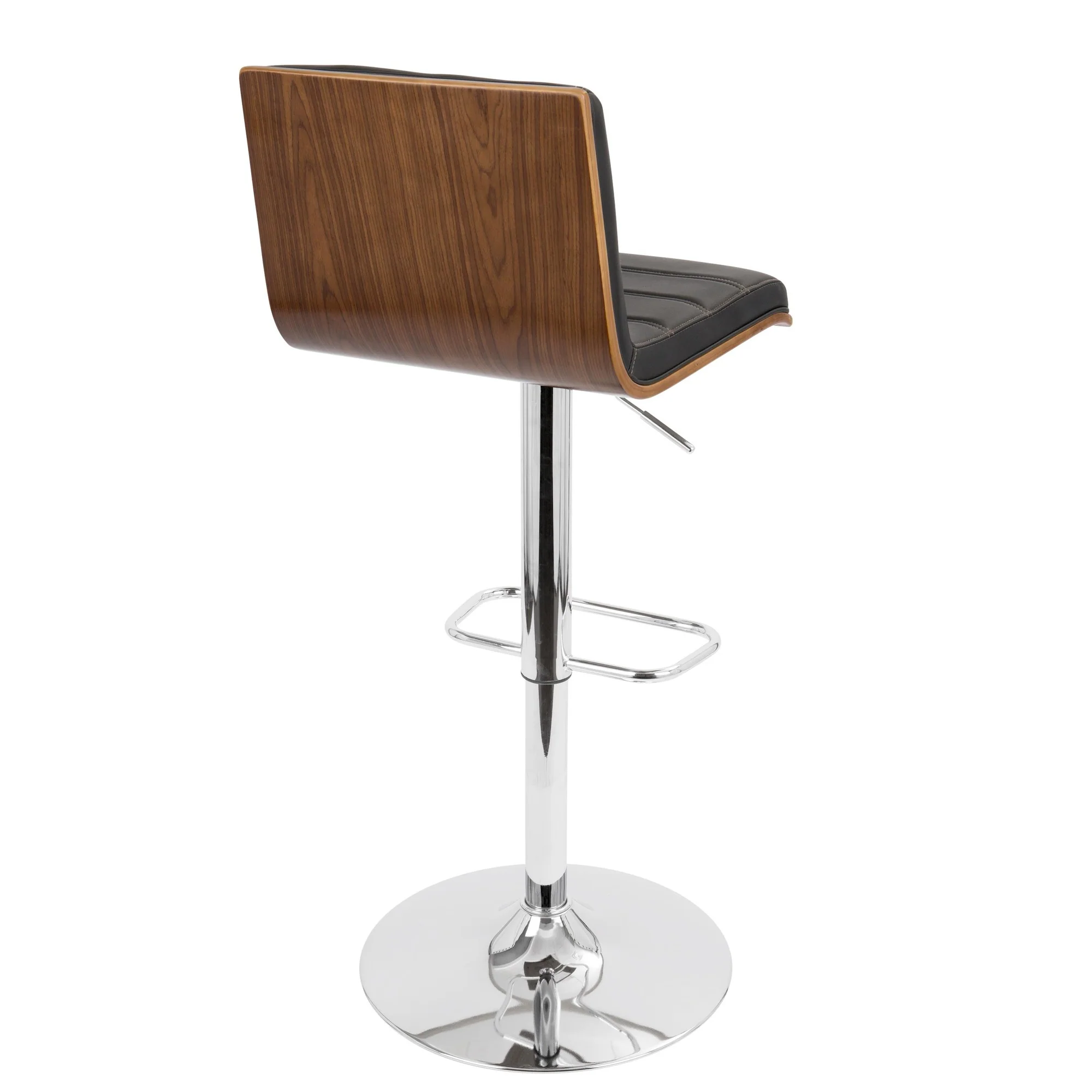 Valencia Adjustable Barstool - Set of 2 Black  By LumiSource - Image 15