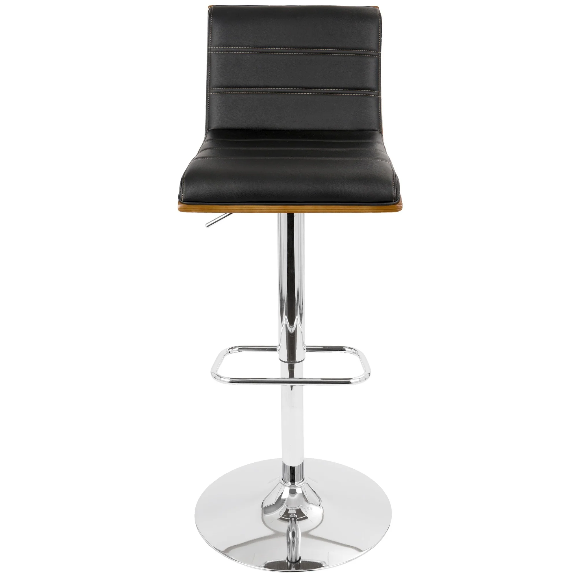 Valencia Adjustable Barstool - Set of 2 Black  By LumiSource - Image 17