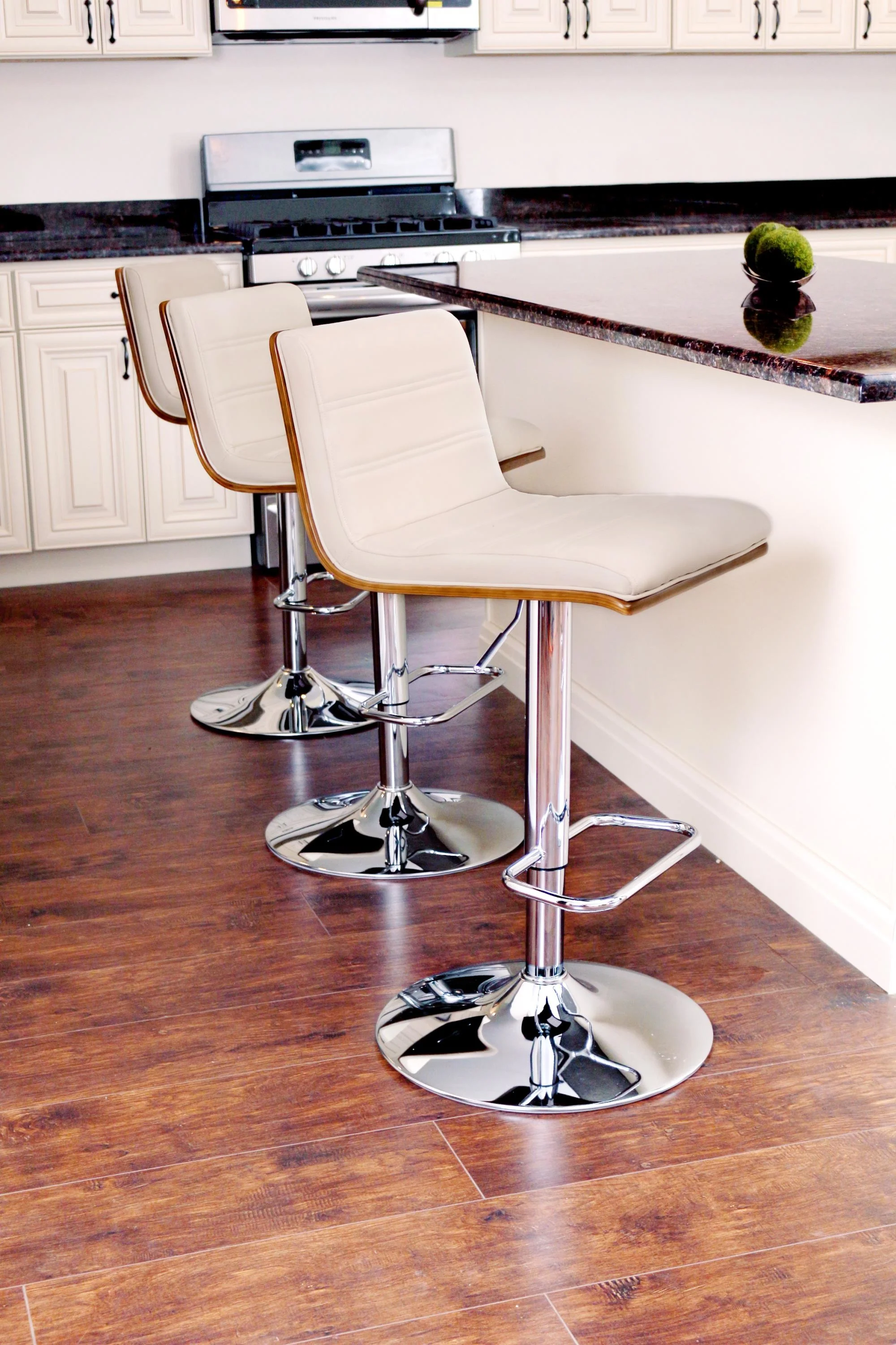 Valencia Adjustable Barstool - Set of 2 Black  By LumiSource - Image 19