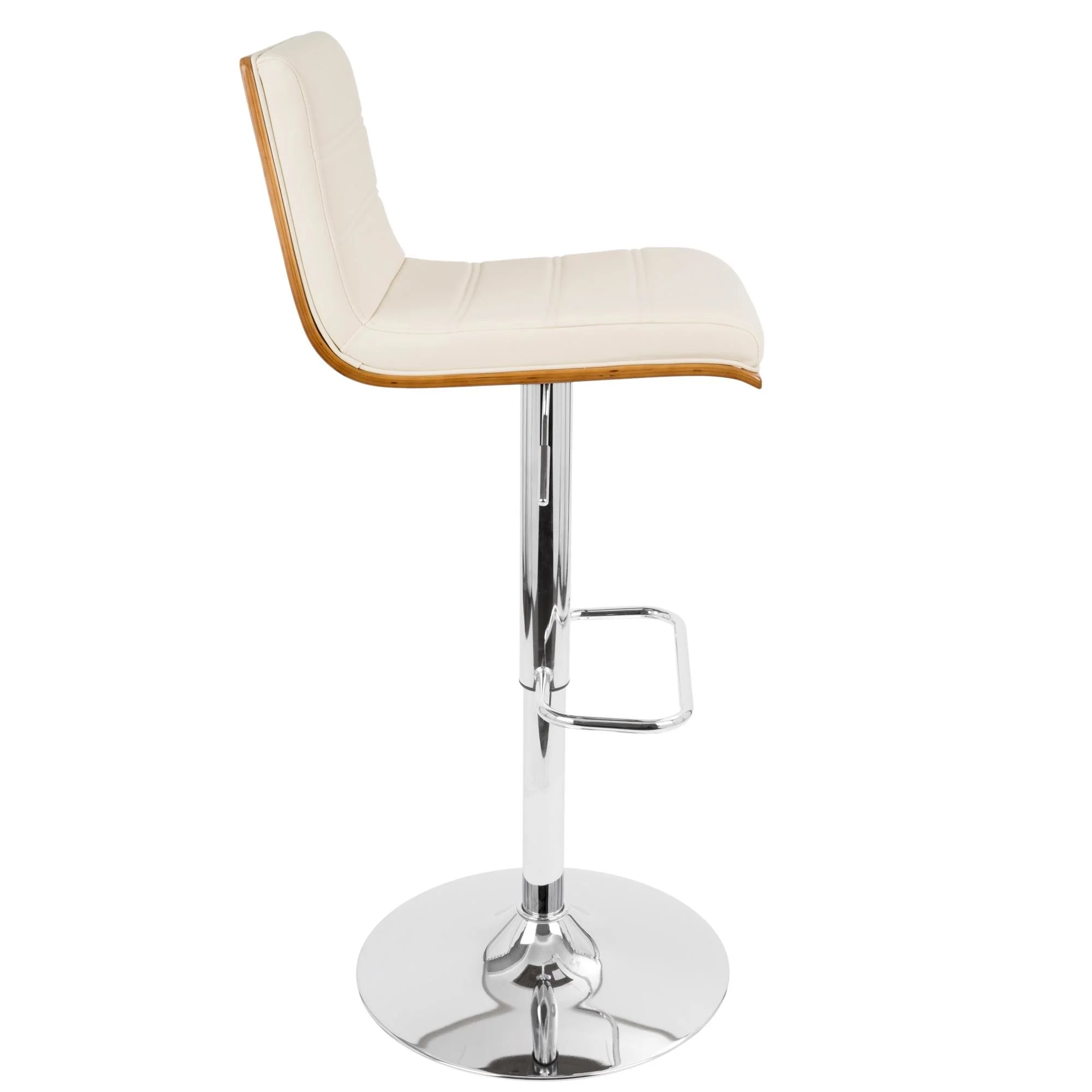 Valencia Adjustable Barstool - Set of 2 Black  By LumiSource - Image 23