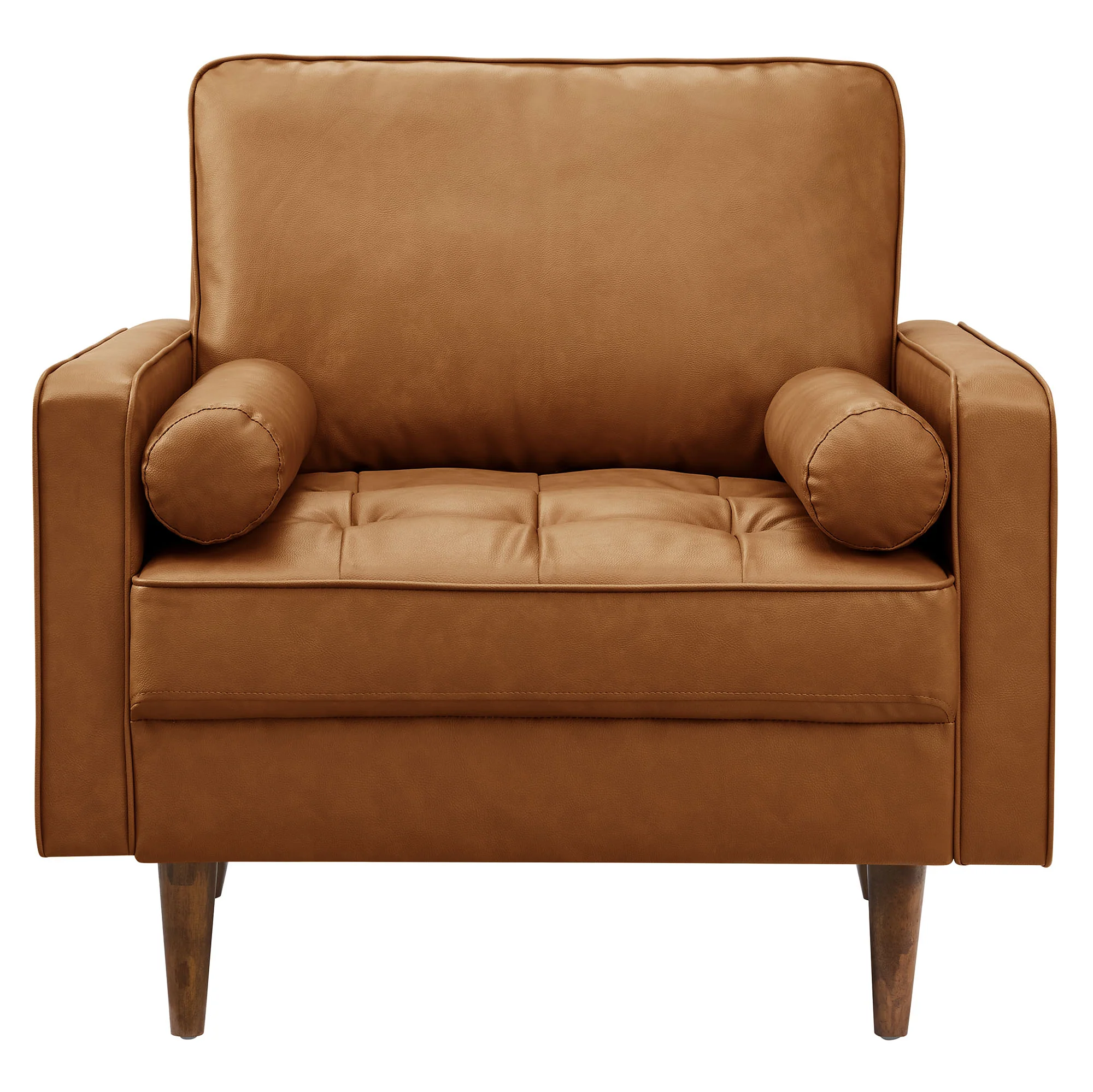 Valour Tufted Vegan Leather Accent Armchair by Modway - Image 13