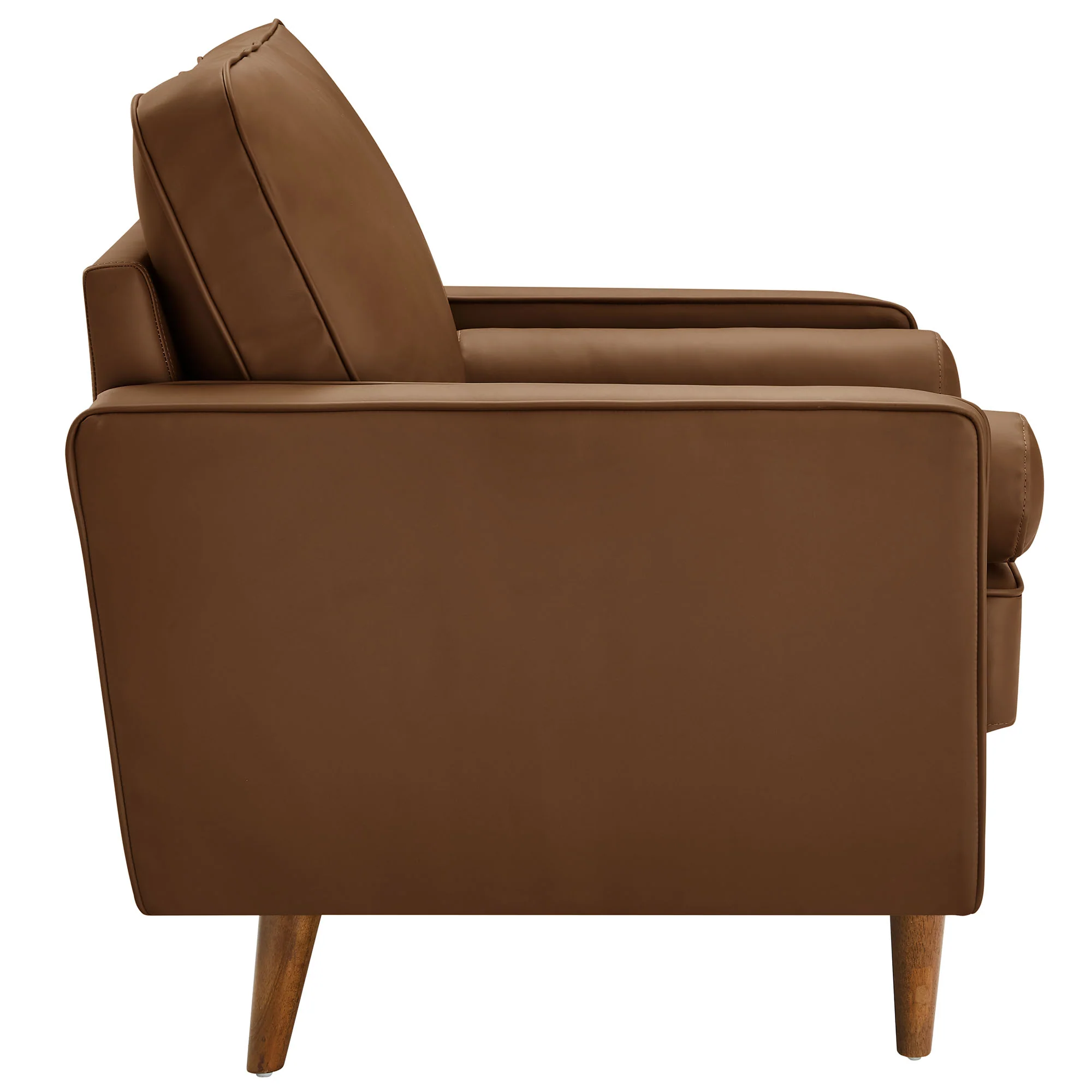 Valour Tufted Vegan Leather Accent Armchair by Modway - Image 3