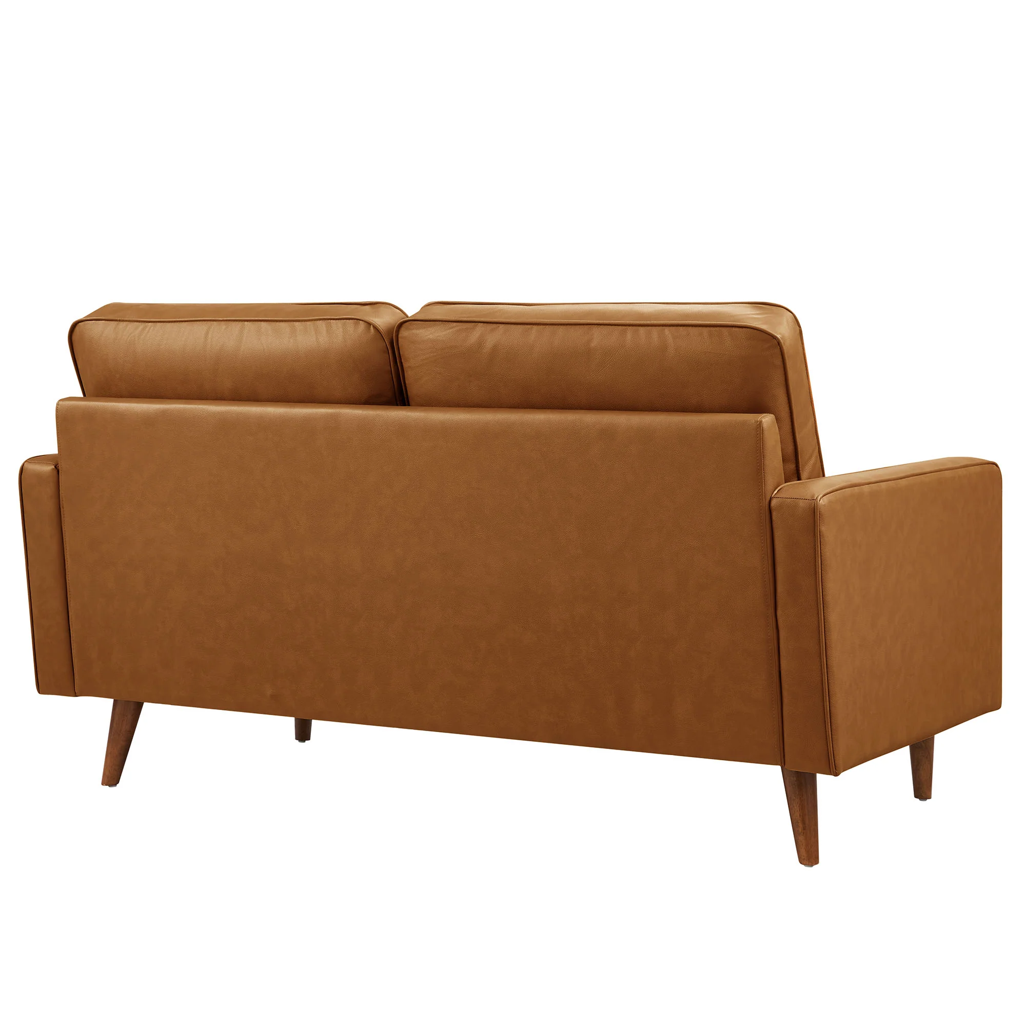 Valour Tufted Vegan Leather Loveseat by Modway - Image 12