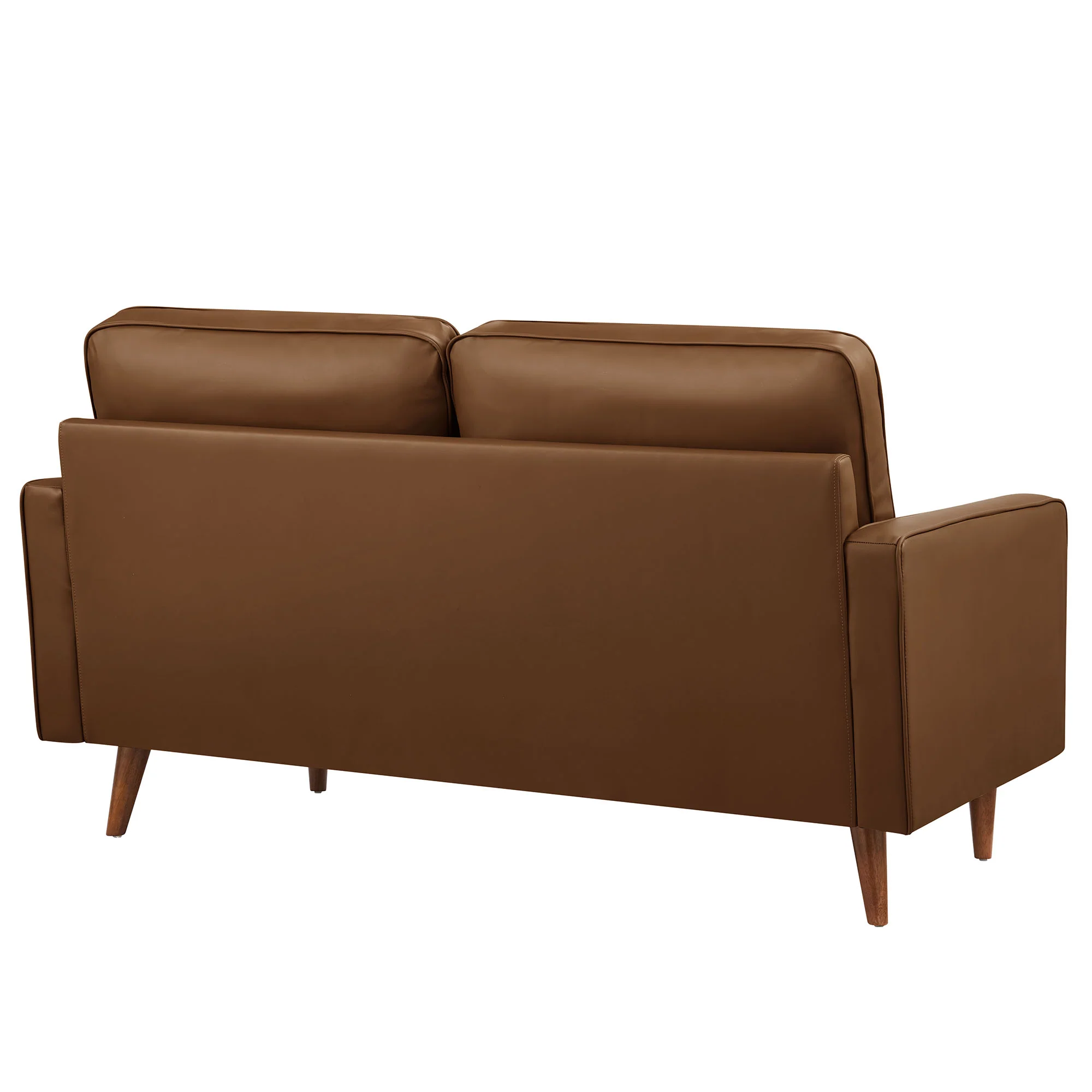 Valour Tufted Vegan Leather Loveseat by Modway - Image 4
