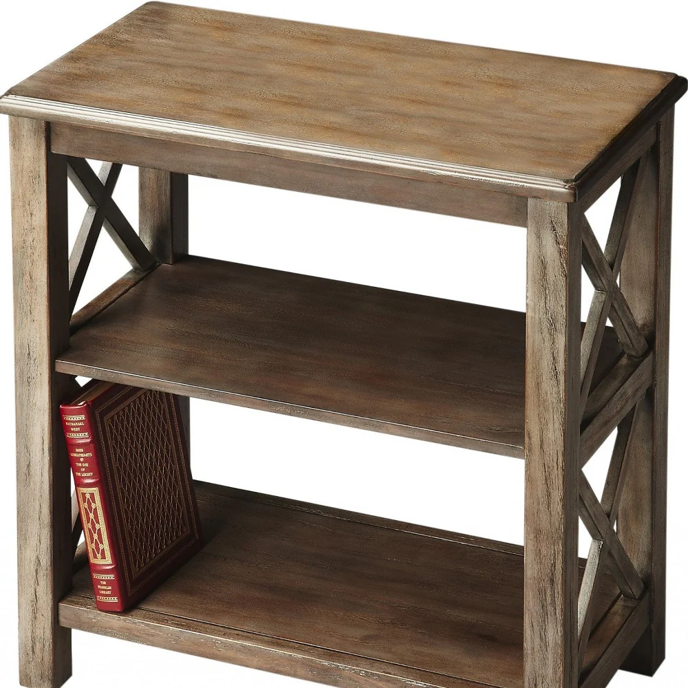 Vance Dusty Trail Bookcase By Homeroots - Image 4