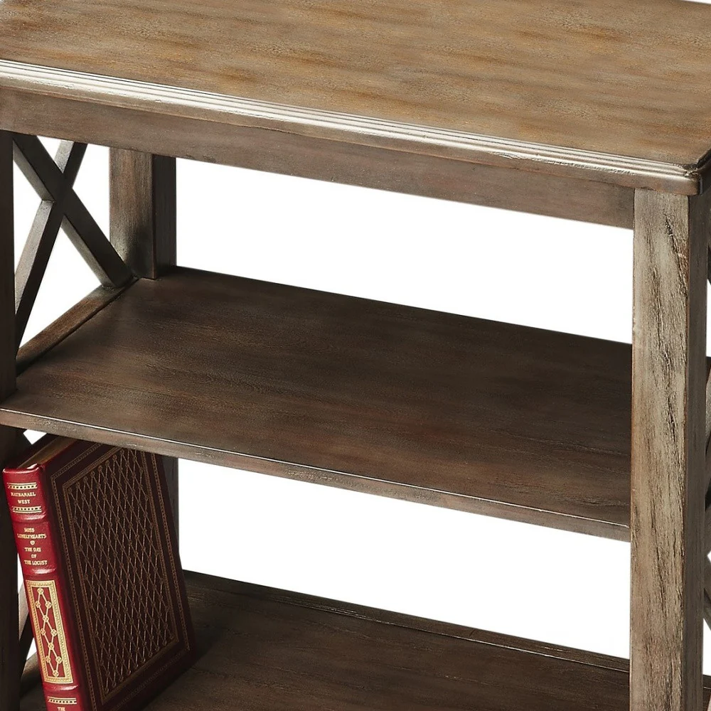 Vance Dusty Trail Bookcase By Homeroots - Image 5