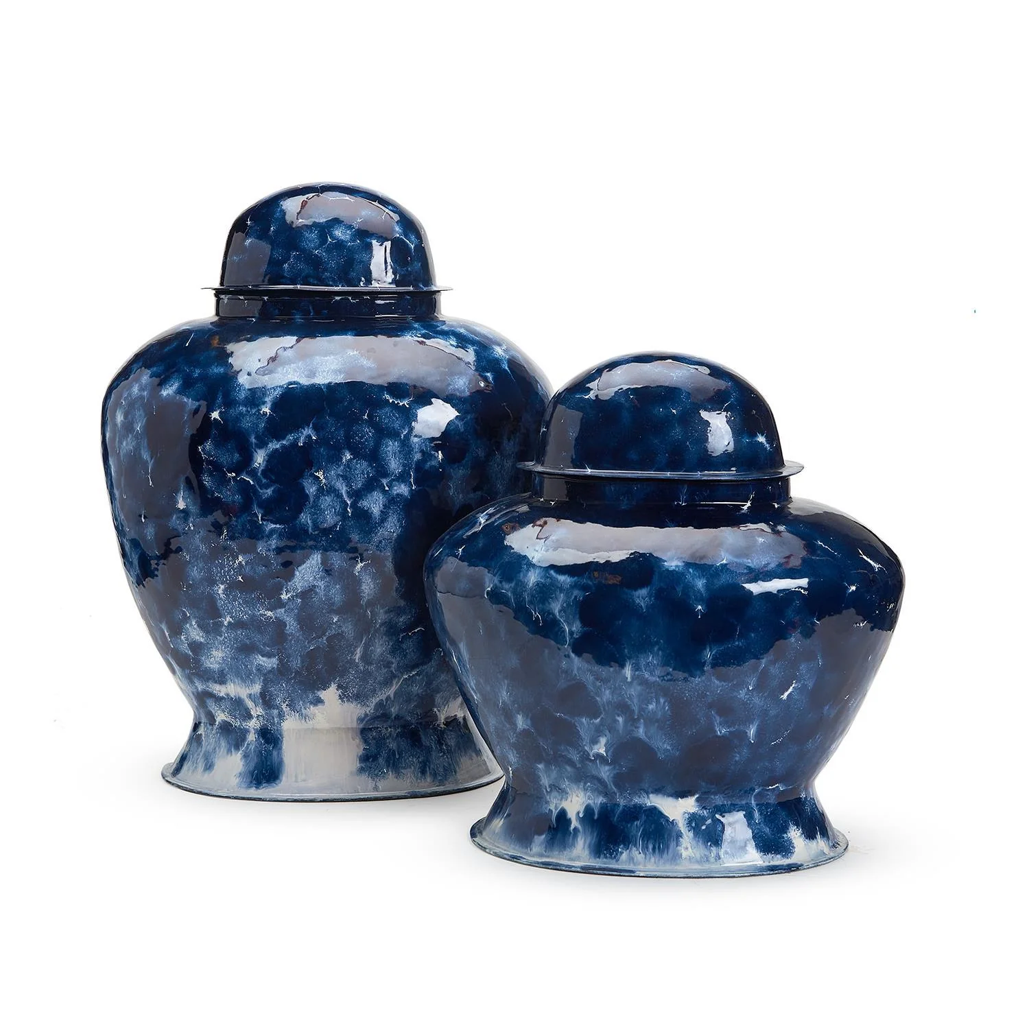 Vase with Lid Set Of 2 By Tozai Home - Image 2