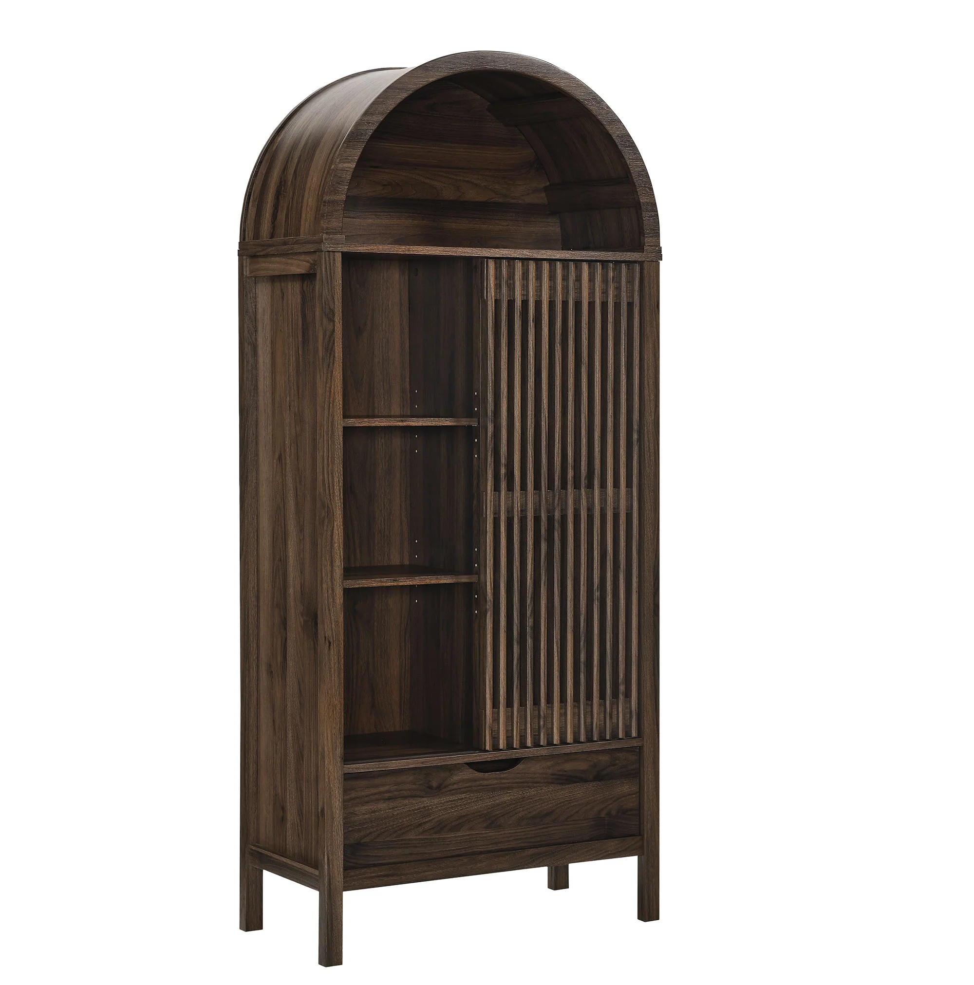 Vaughn 71" Arched Storage Display Cabinet by Modway - Image 11