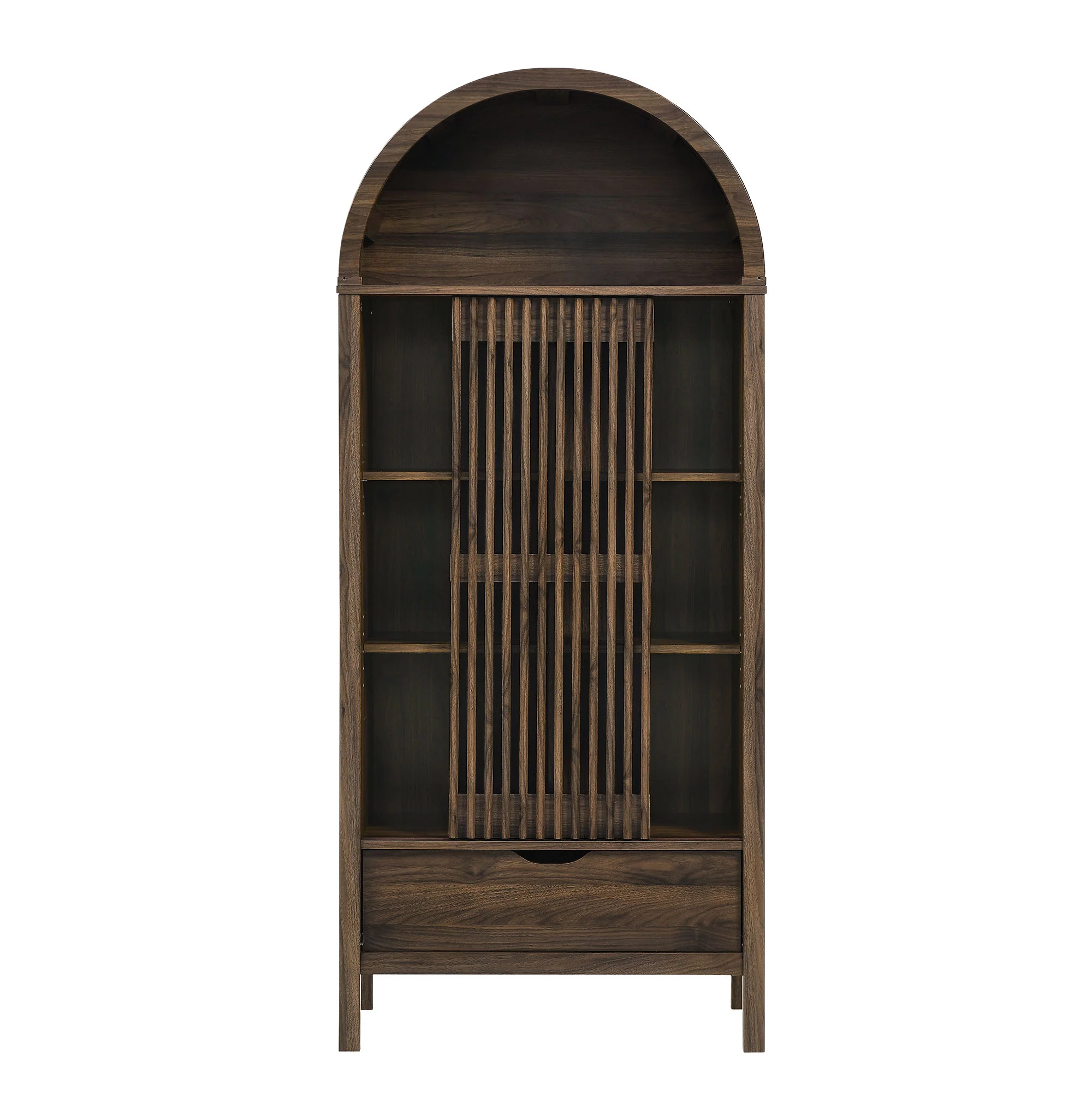 Vaughn 71" Arched Storage Display Cabinet by Modway - Image 14