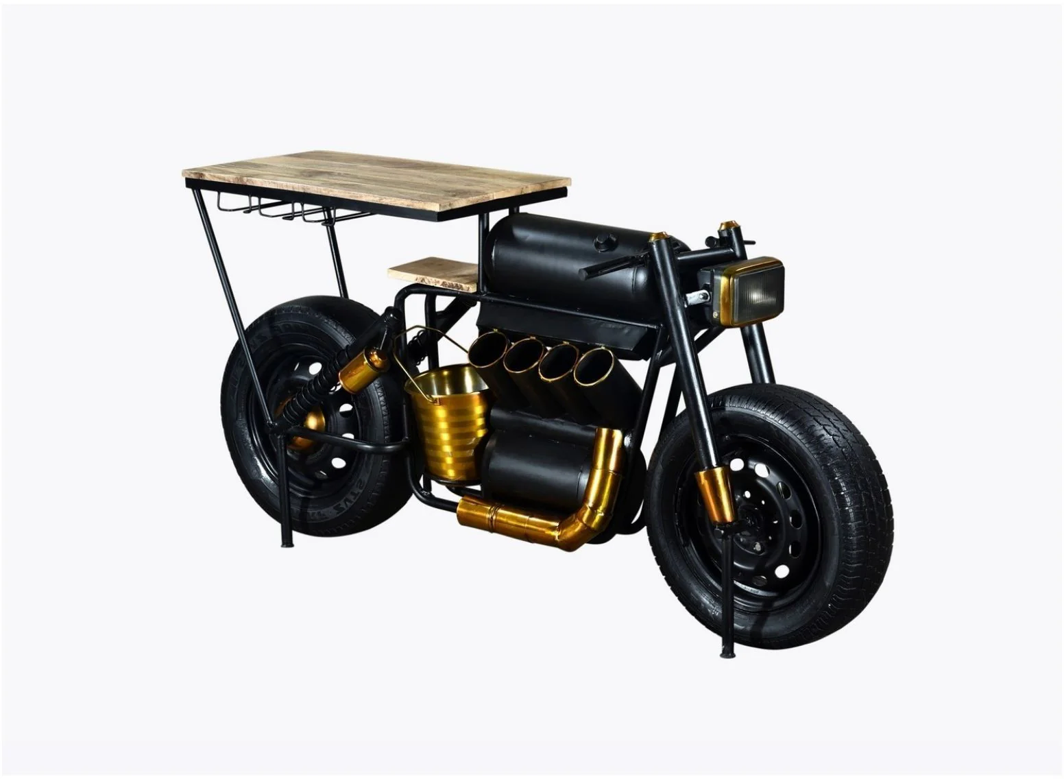Vector Bike Bar By Homeroots - Image 3