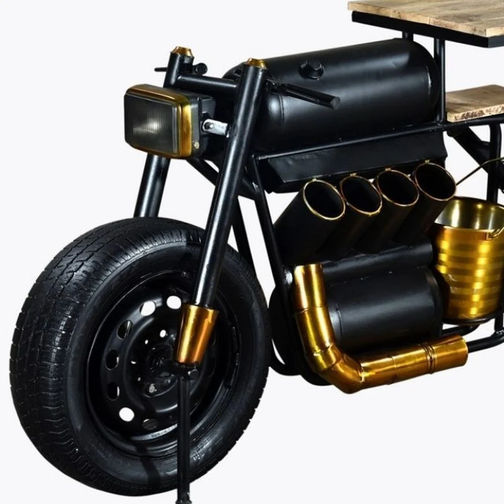 Vector Bike Bar By Homeroots - Image 5
