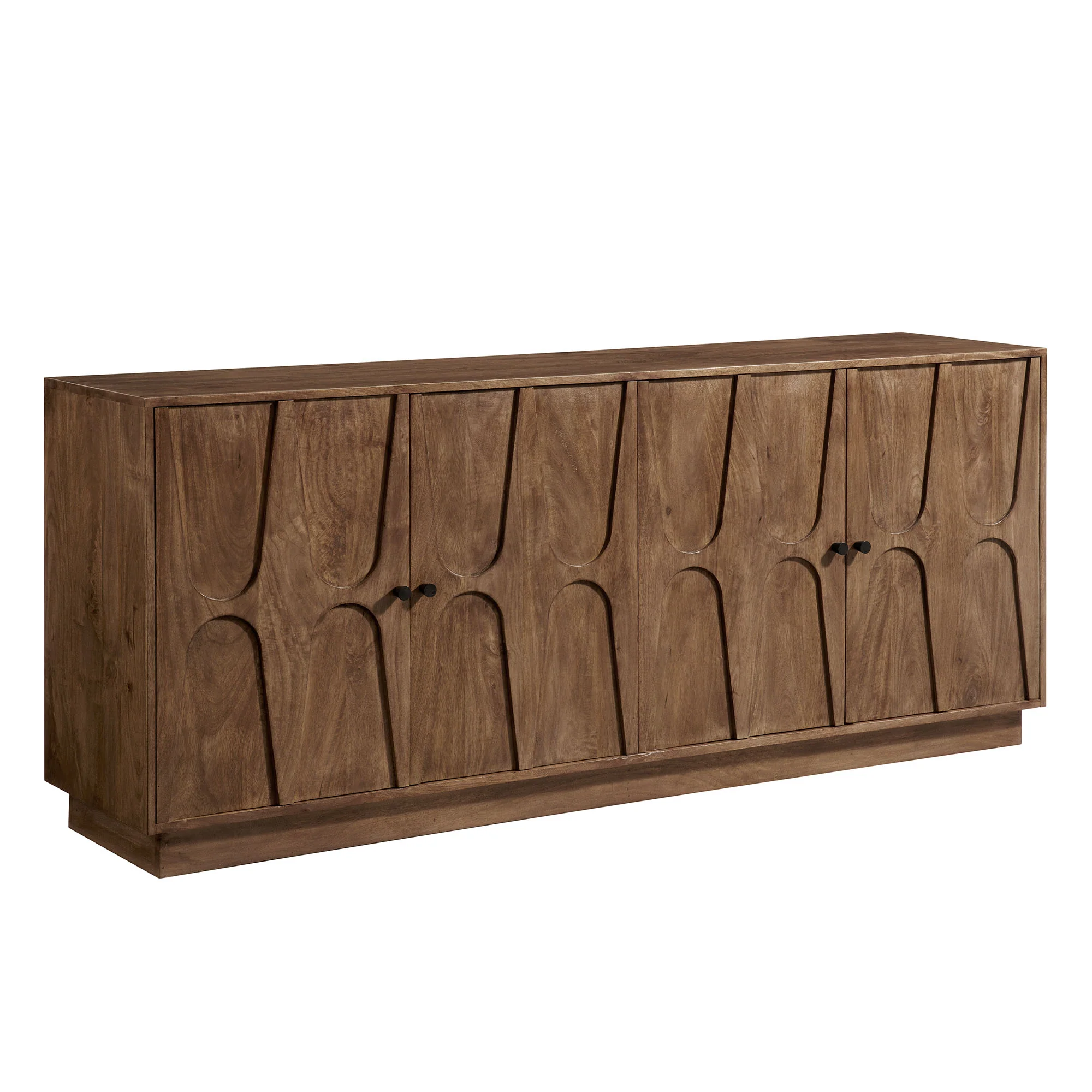 Veda 72" Mango Wood Sideboard Cabinet by Modway - Image 2