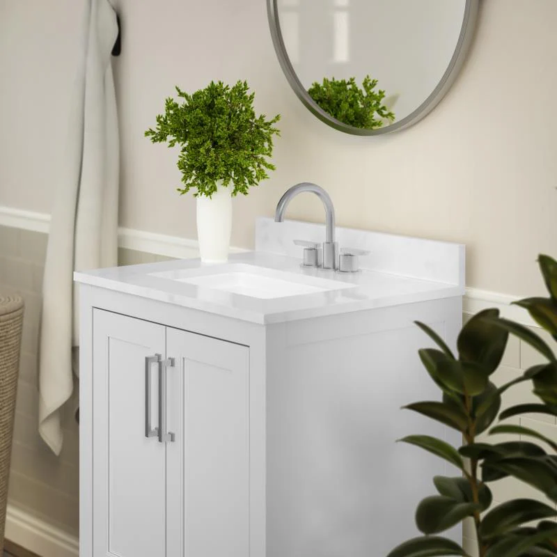Vega 24 Inch Bathroom Vanity with Sink Combo By Flash Furniture - Image 2