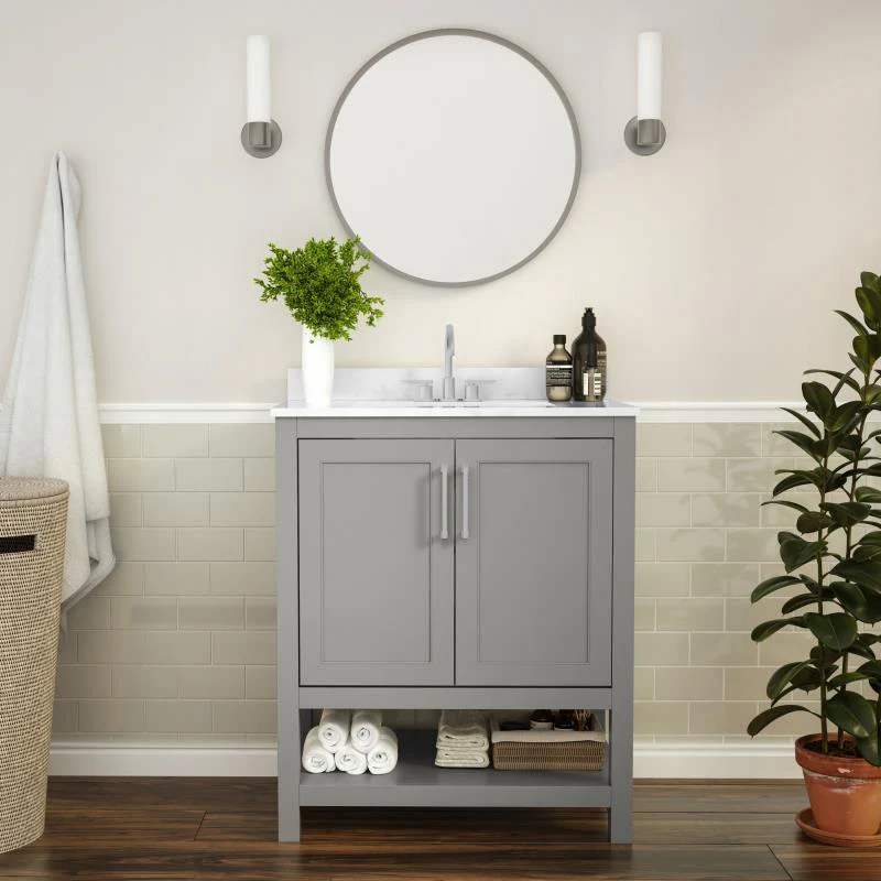 Vega 30 Inch Bathroom Vanity with Sink Combo By Flash Furniture - Image 12