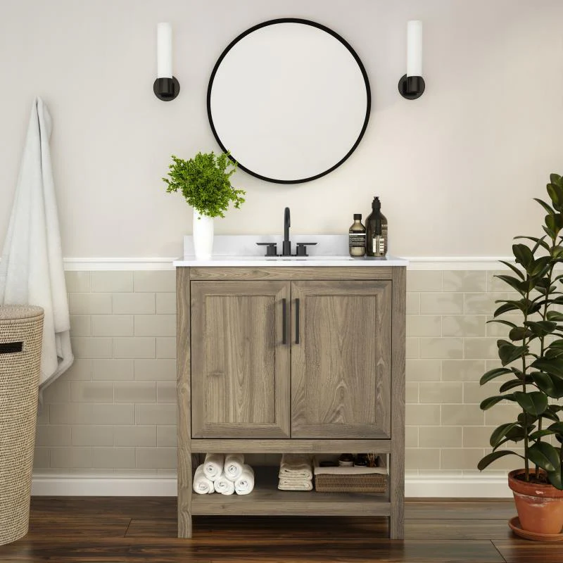 Vega 30 Inch Bathroom Vanity with Sink Combo By Flash Furniture - Image 22