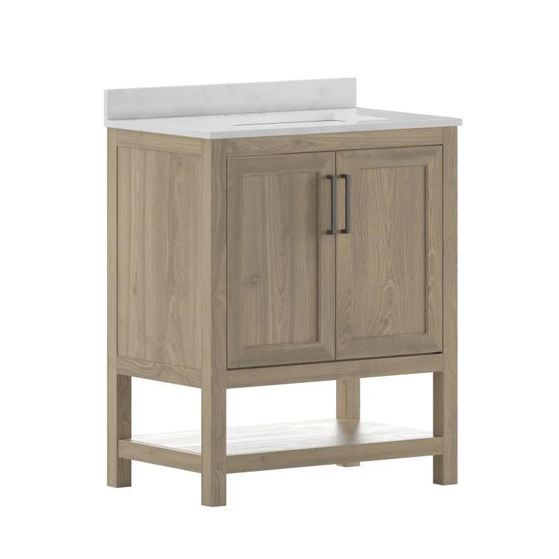 Vega 30 Inch Bathroom Vanity with Sink Combo By Flash Furniture - Image 29