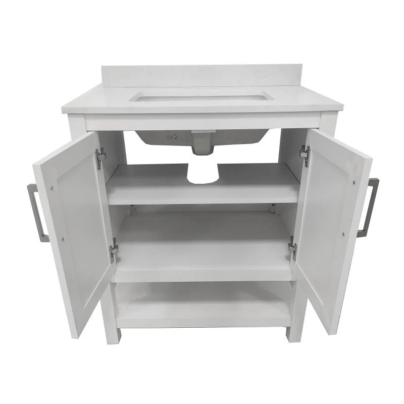 Vega 30 Inch Bathroom Vanity with Sink Combo By Flash Furniture - Image 6