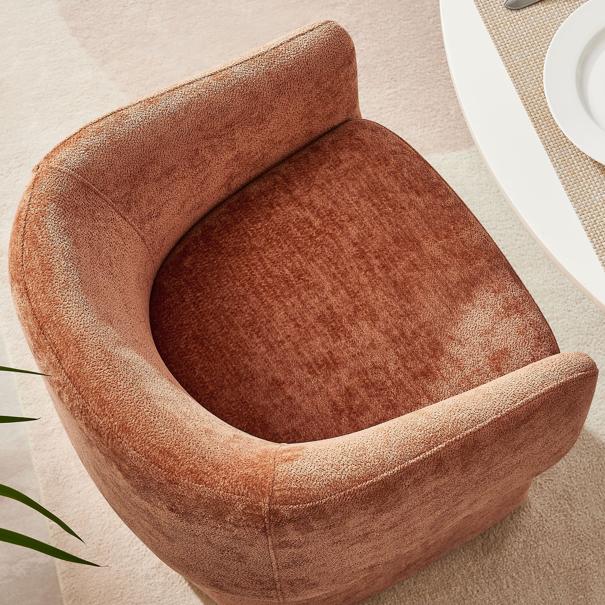 Verity Chenille Dining Armchair by Modway - Image 26