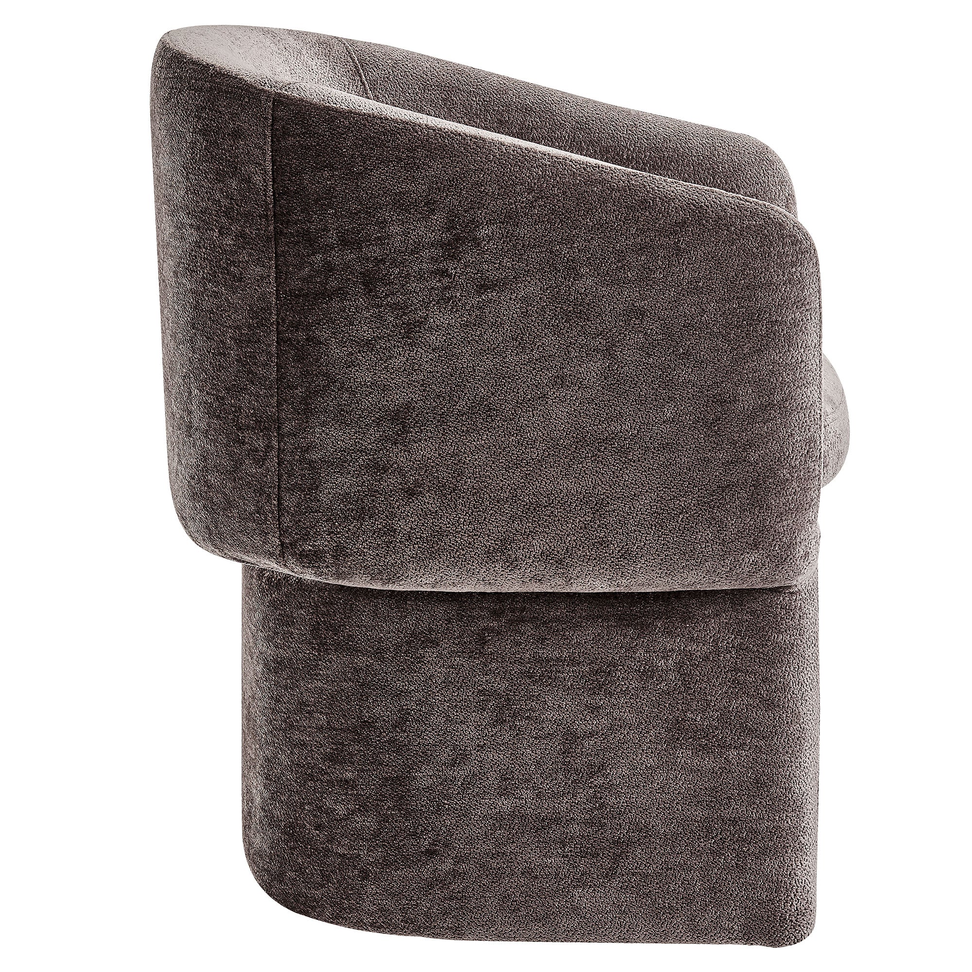 Verity Chenille Dining Armchair by Modway - Image 3