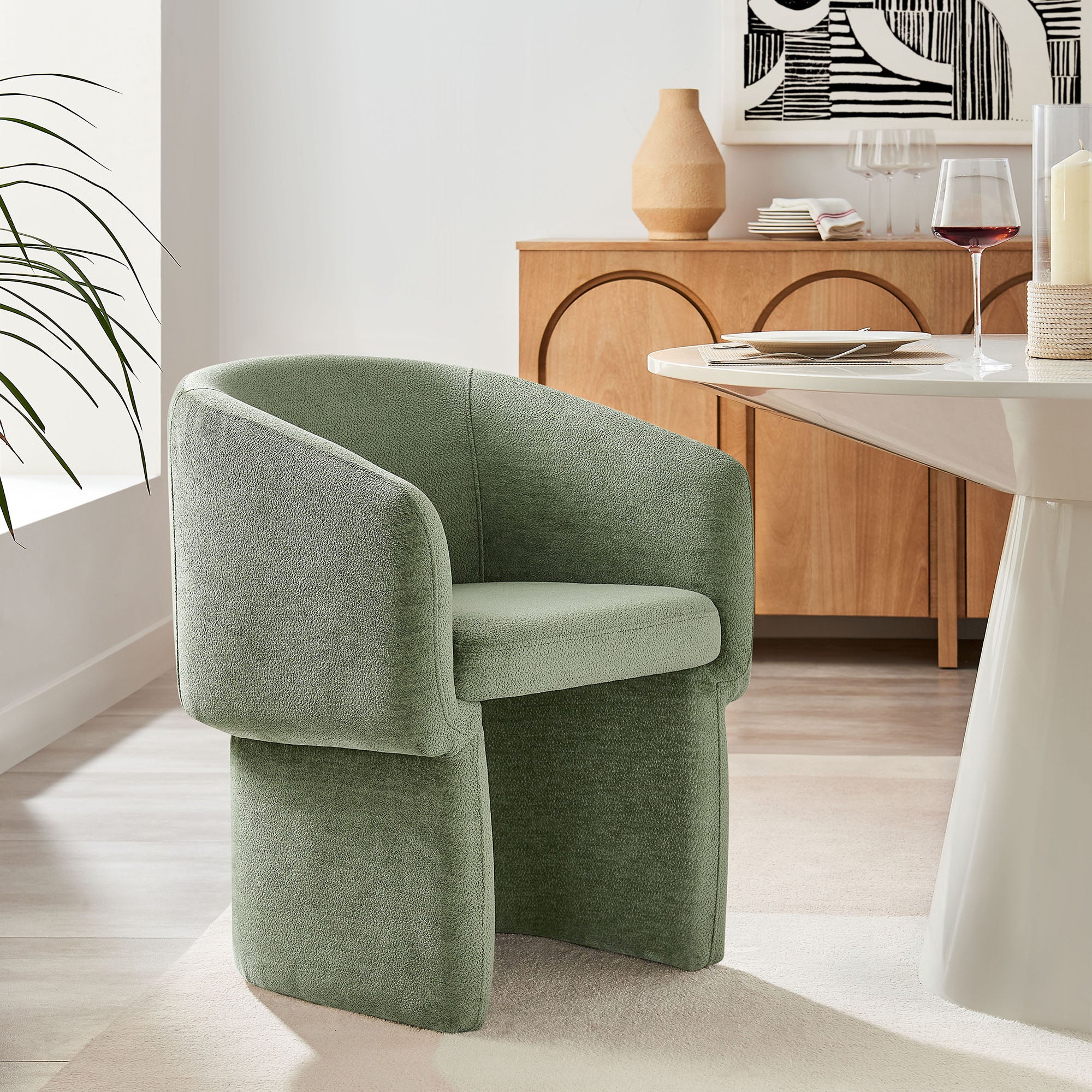 Verity Chenille Dining Armchair by Modway - Image 38