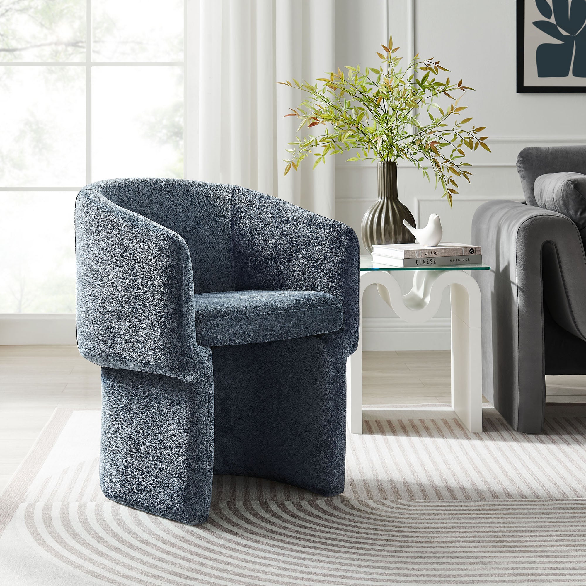 Verity Chenille Dining Armchair by Modway - Image 47